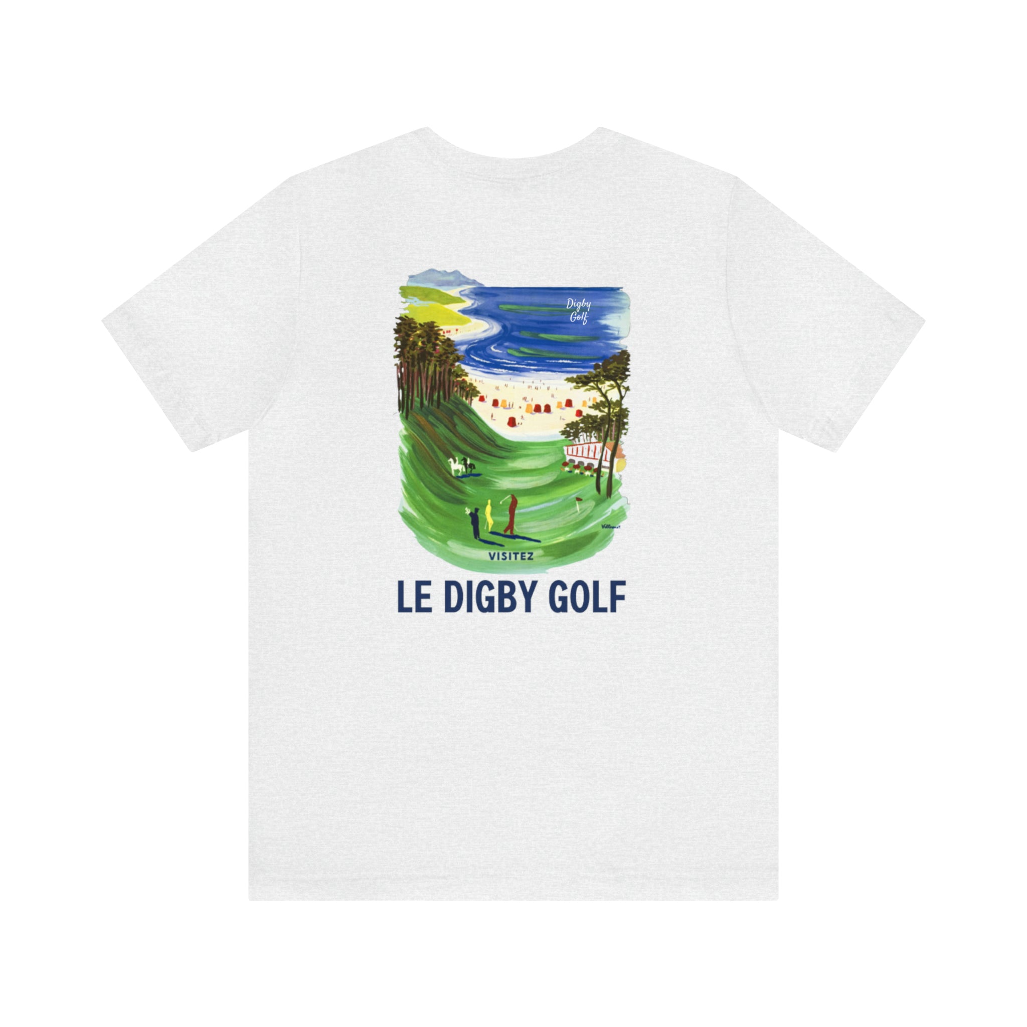 Visitez Le Digby Golf Unisex Jersey Short Sleeve T-Shirts