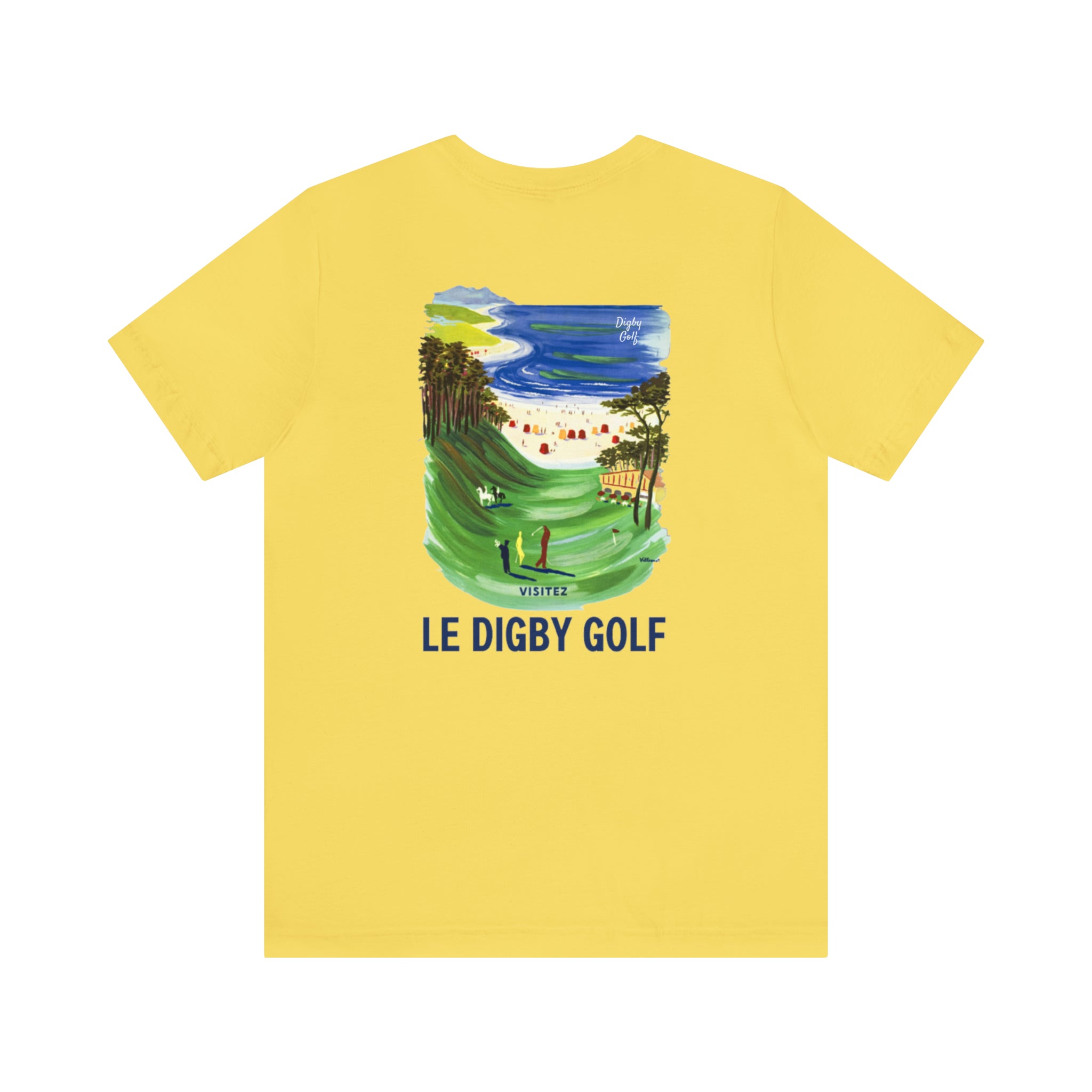 Visitez Le Digby Golf Unisex Jersey Short Sleeve T-Shirts