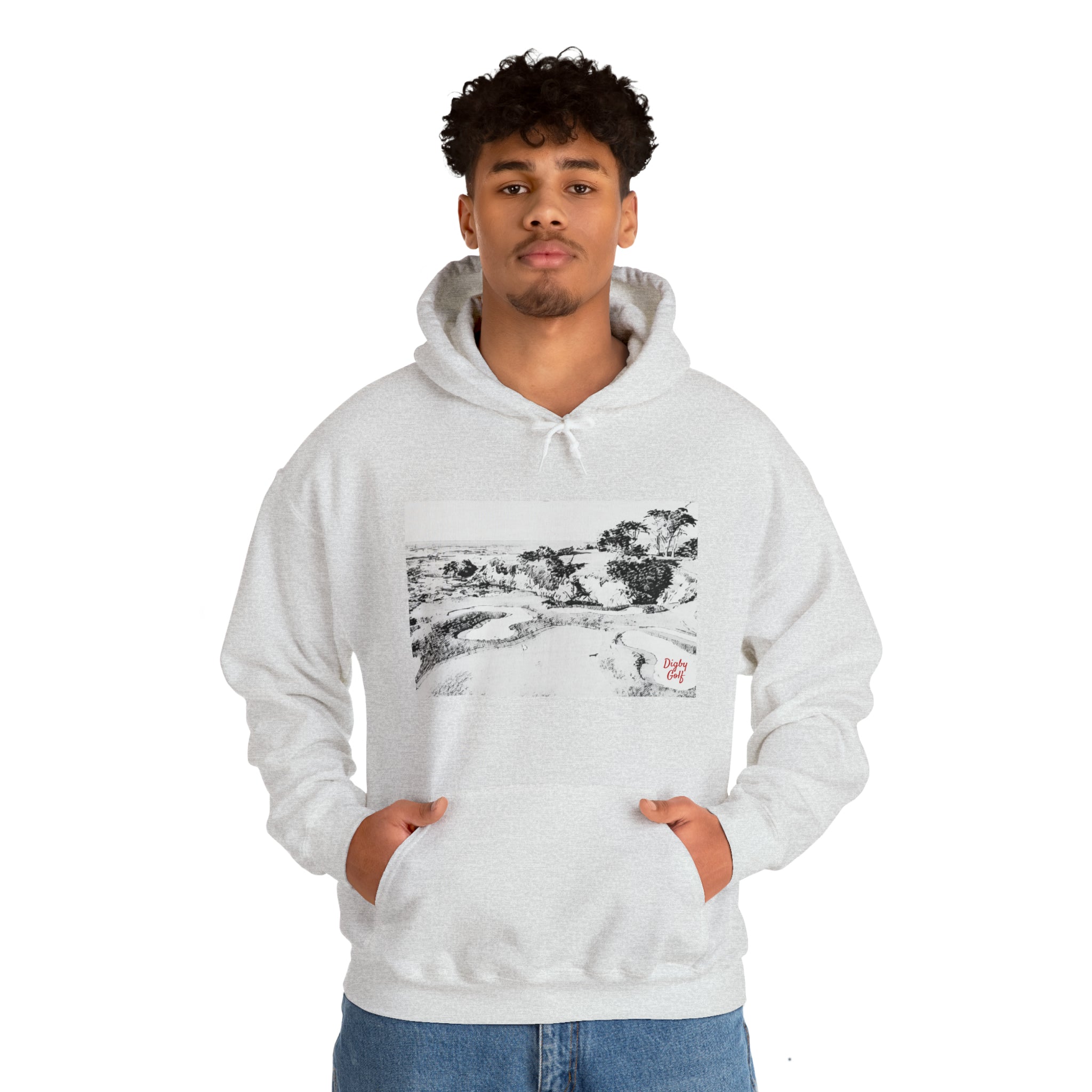 Cypress Point 15 Digby Golf Unisex Heavy Blend™ Hooded Sweatshirt