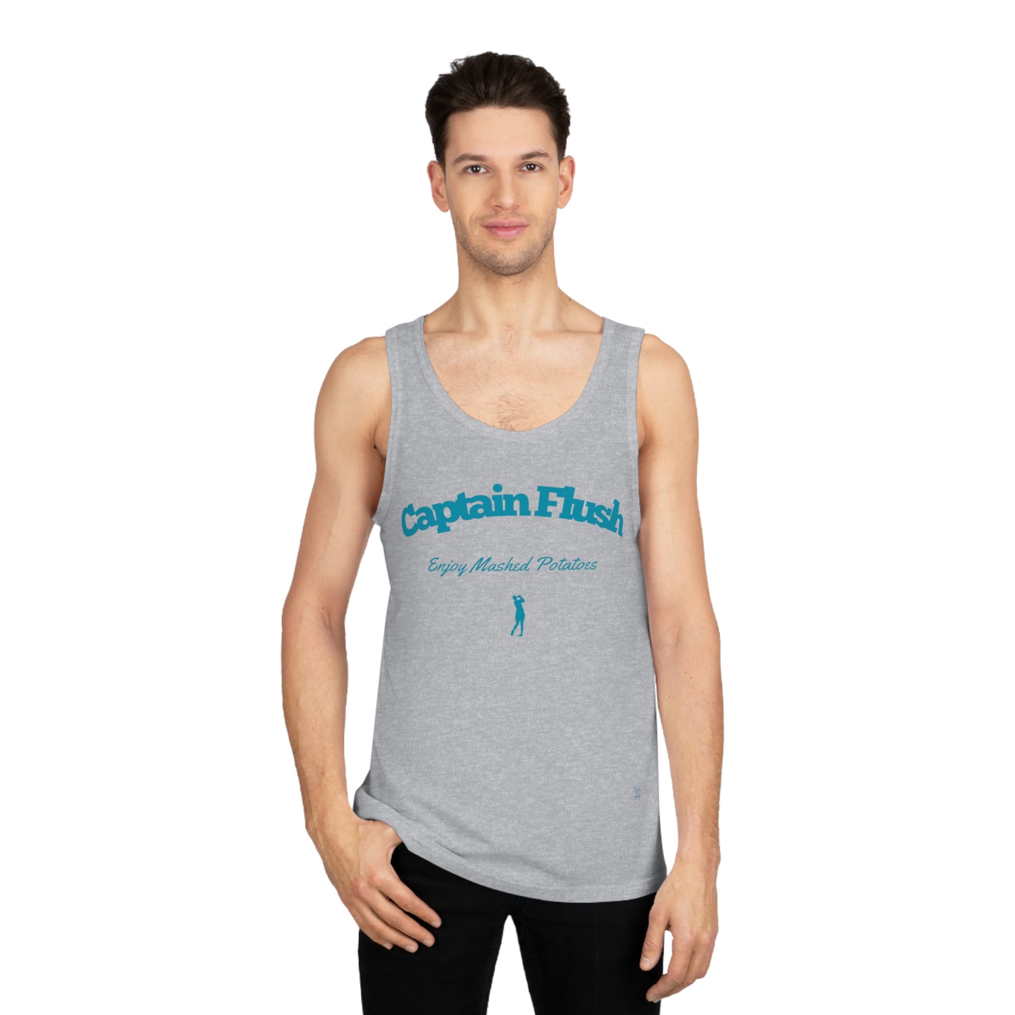 Captain Flush Digby Golf Unisex Softstyle Tank Tops