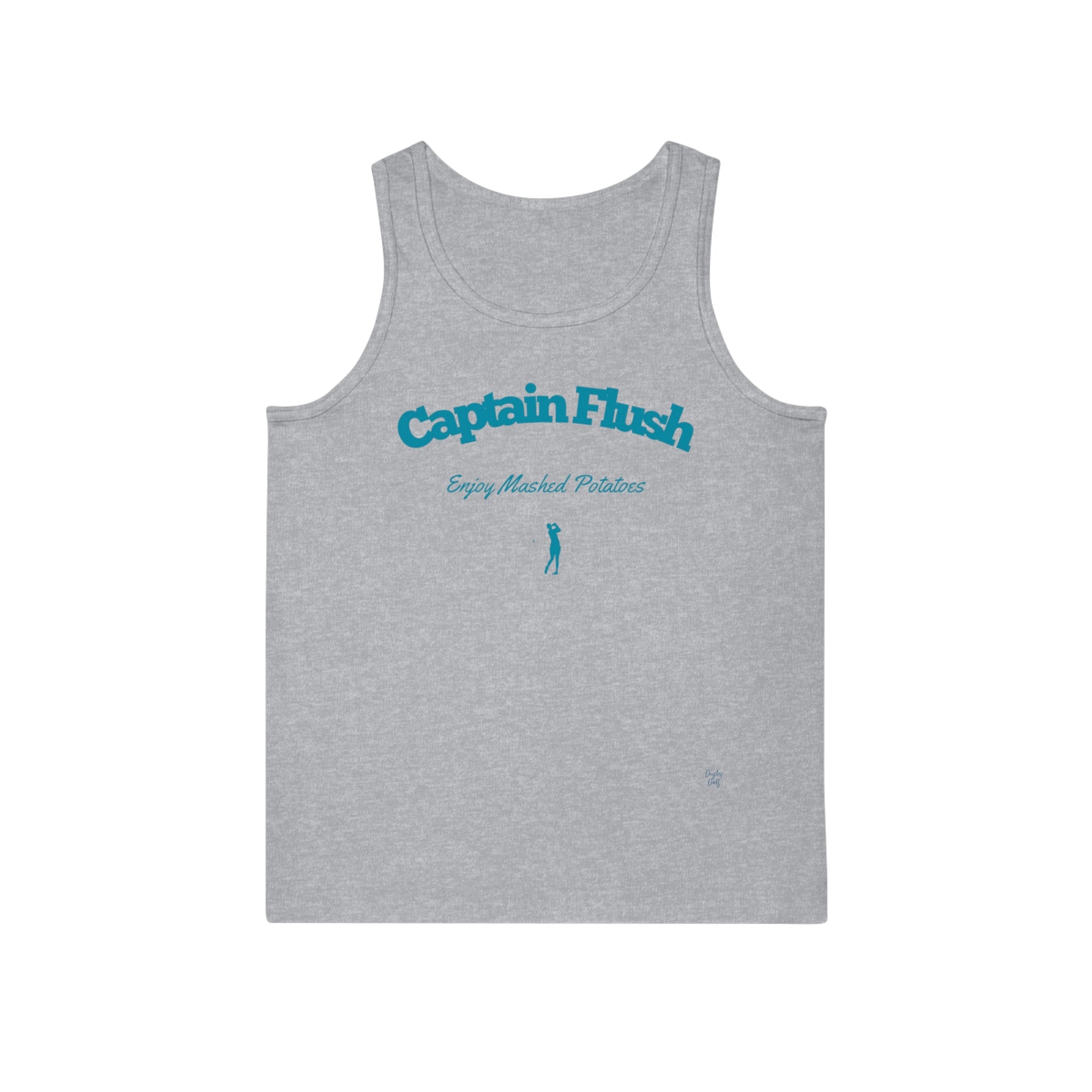 Captain Flush Digby Golf Unisex Softstyle Tank Tops