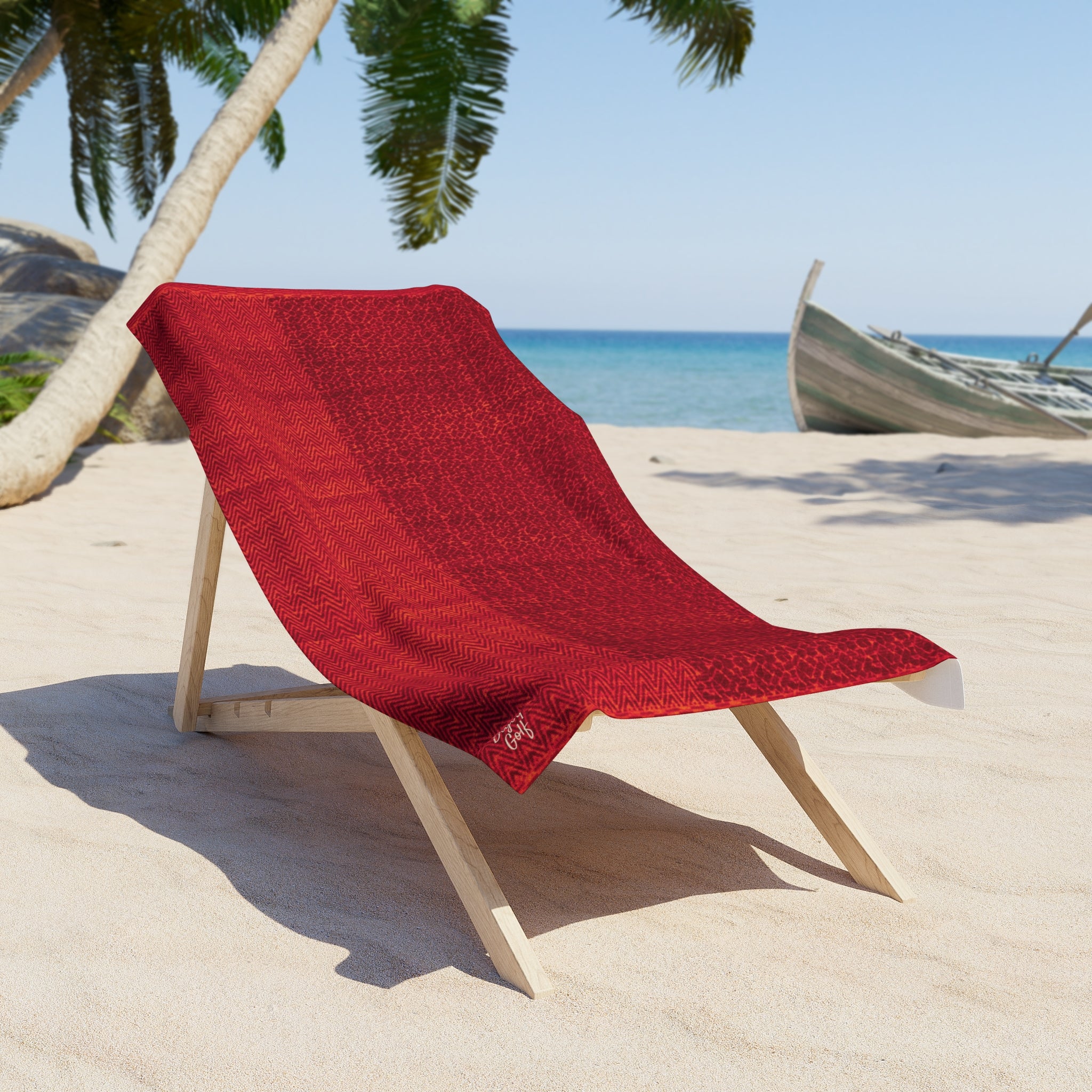 Mena Digby Golf Beach Towel