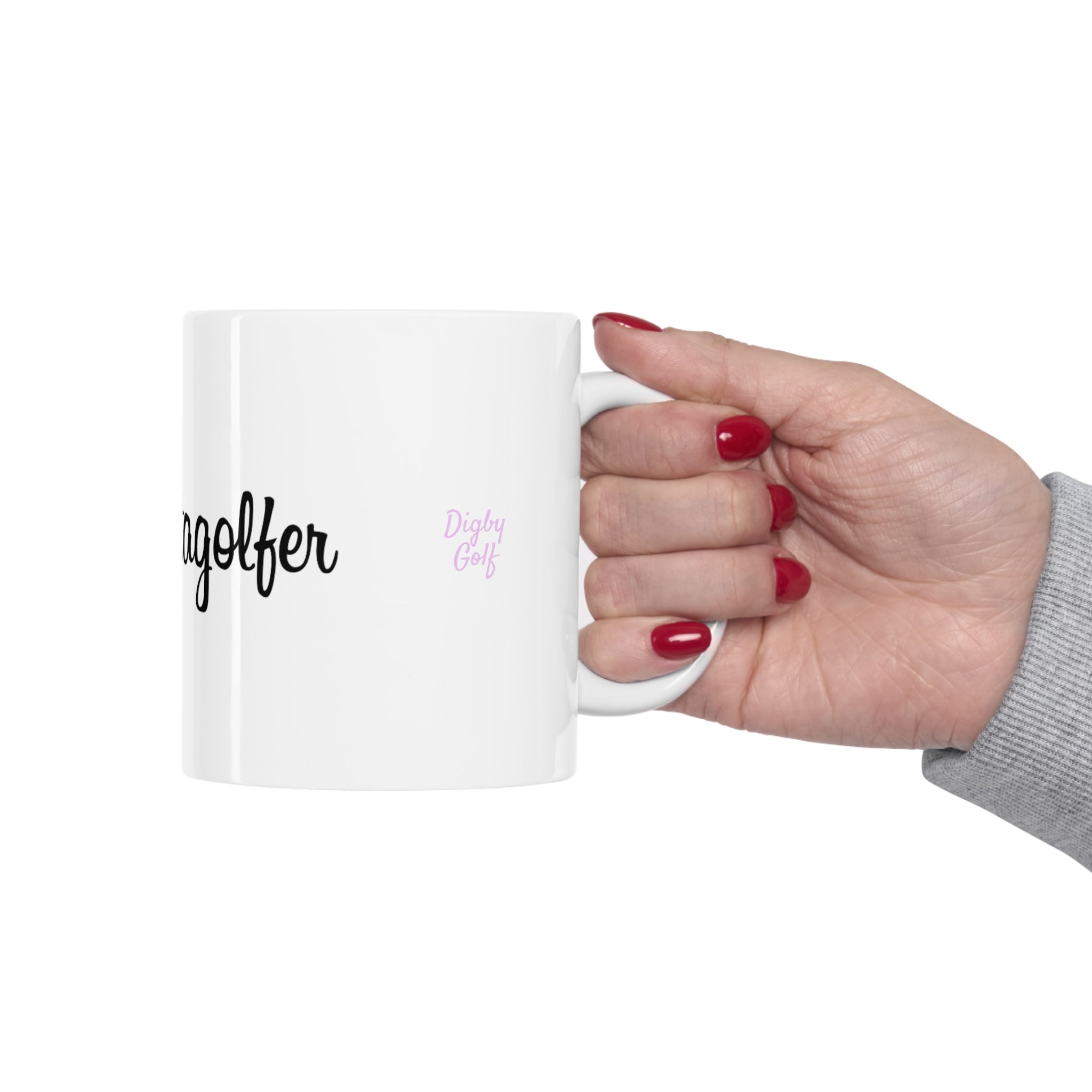Instagolfer Digby Golf White Ceramic Mug 11oz