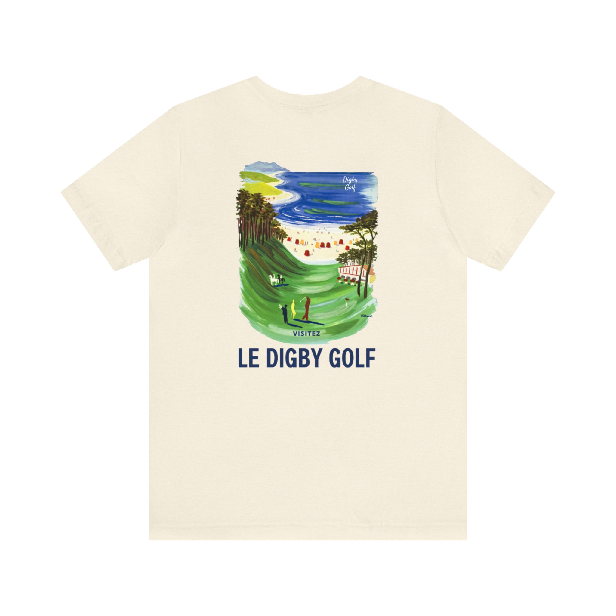 Visitez Le Digby Golf Unisex Jersey Short Sleeve T-Shirts
