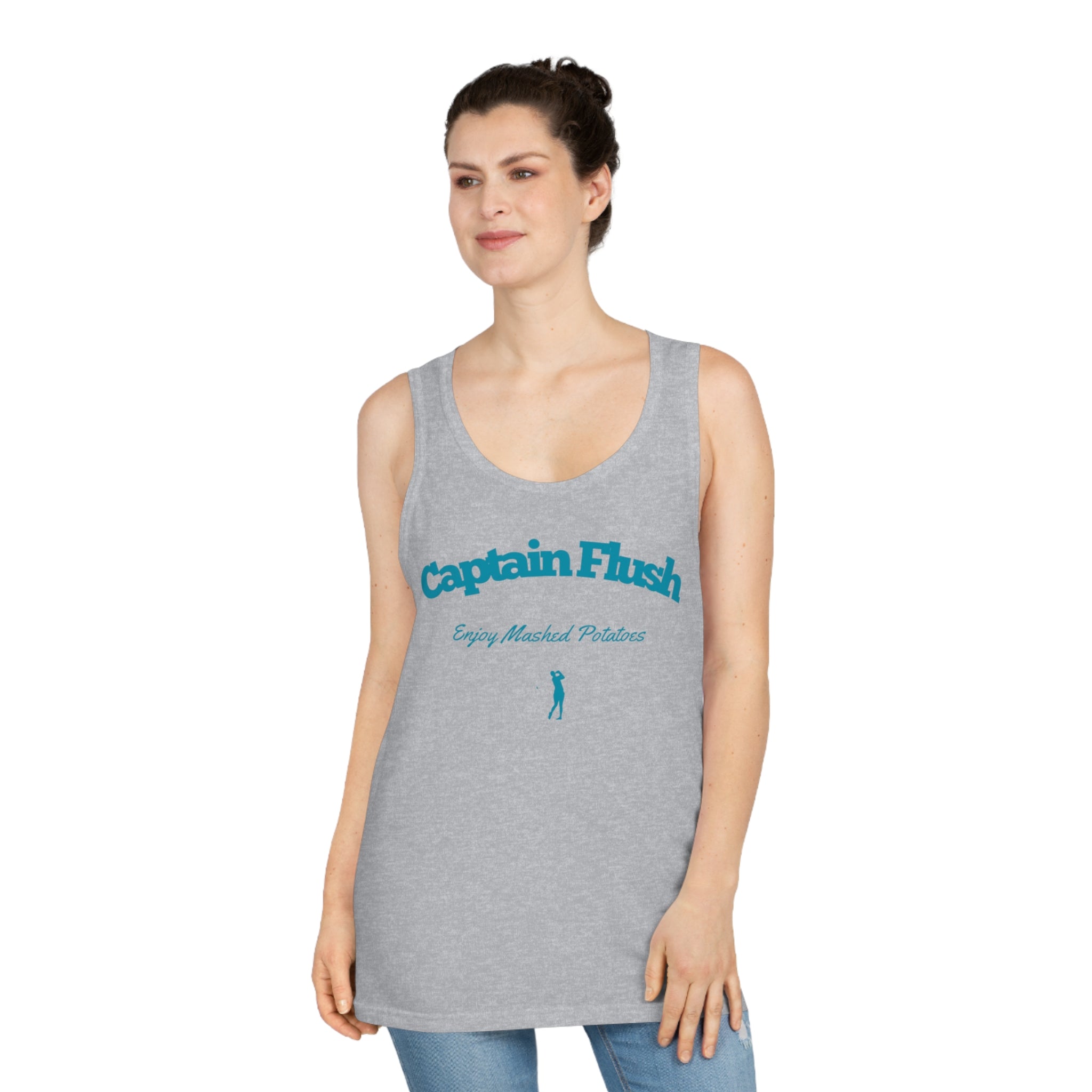 Captain Flush Digby Golf Unisex Softstyle Tank Tops