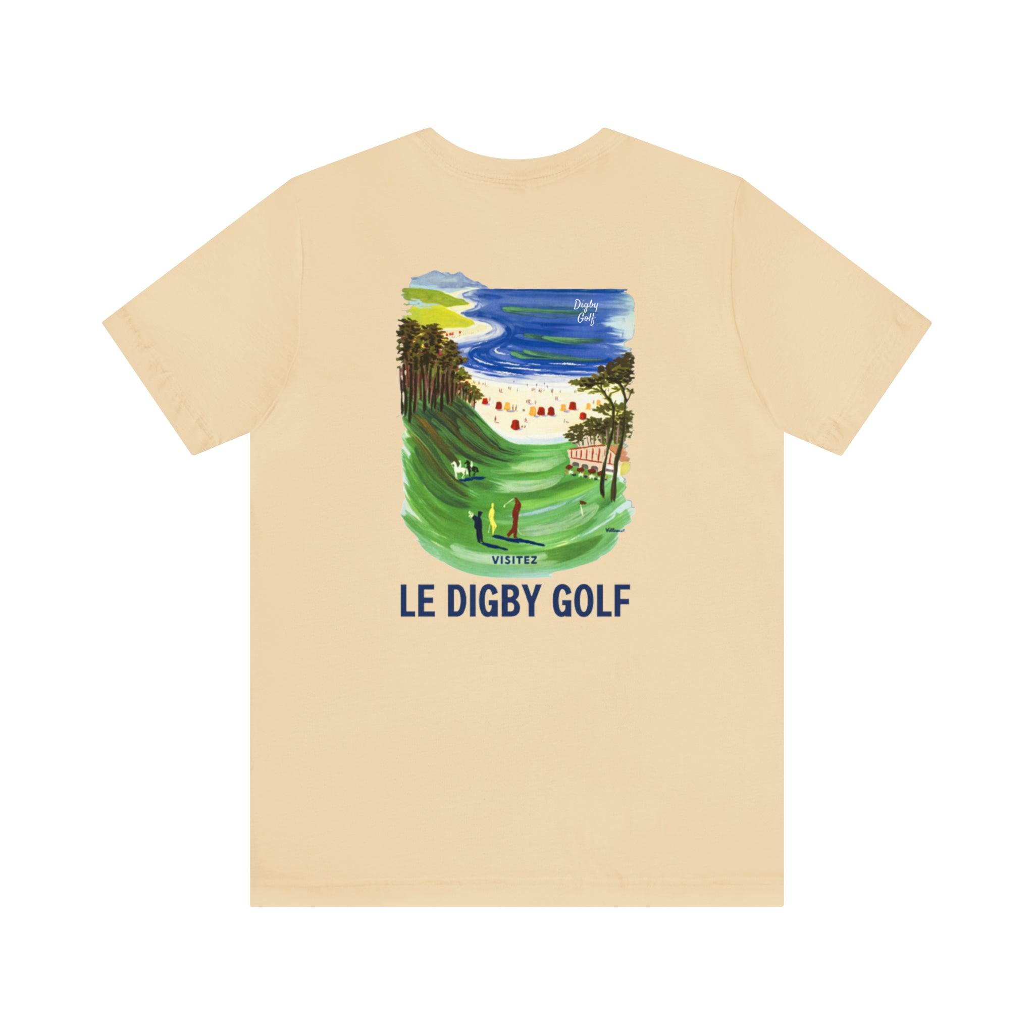 Visitez Le Digby Golf Unisex Jersey Short Sleeve T-Shirts
