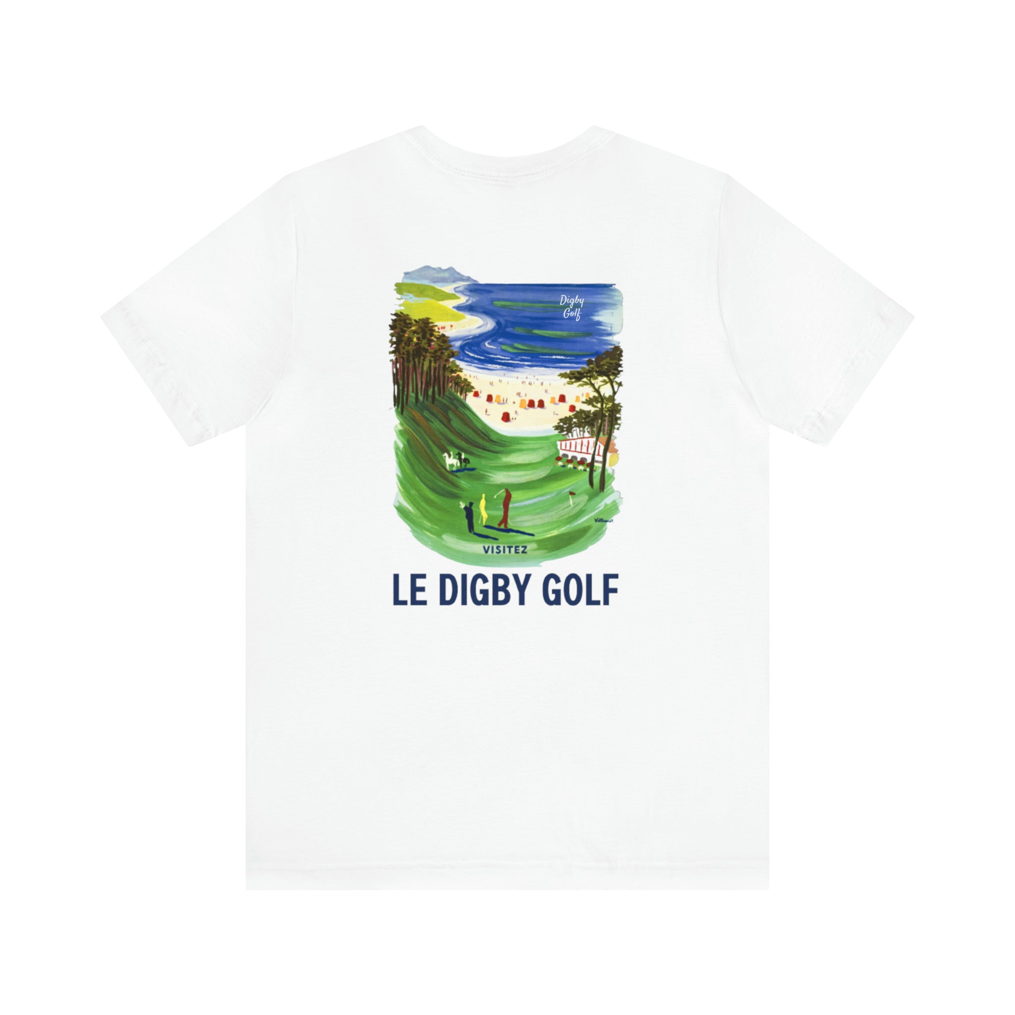 Visitez Le Digby Golf Unisex Jersey Short Sleeve T-Shirts