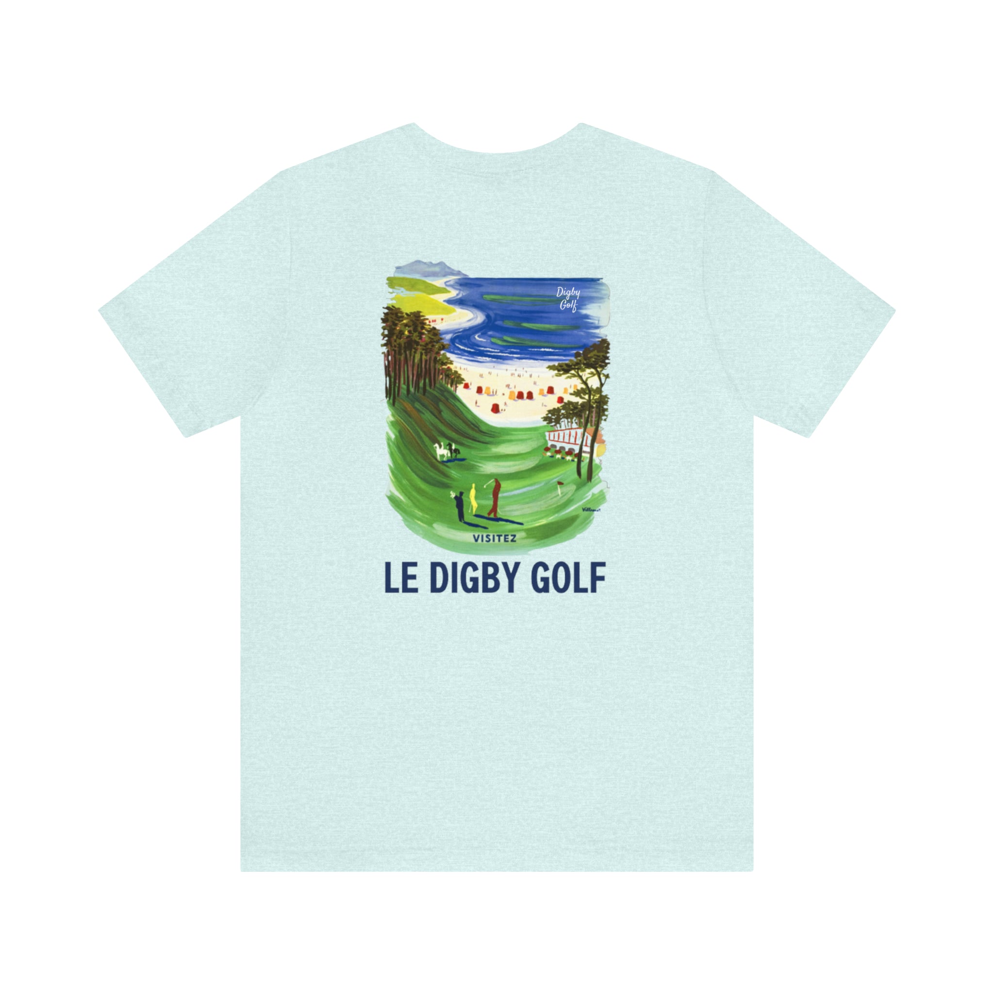 Visitez Le Digby Golf Unisex Jersey Short Sleeve T-Shirts