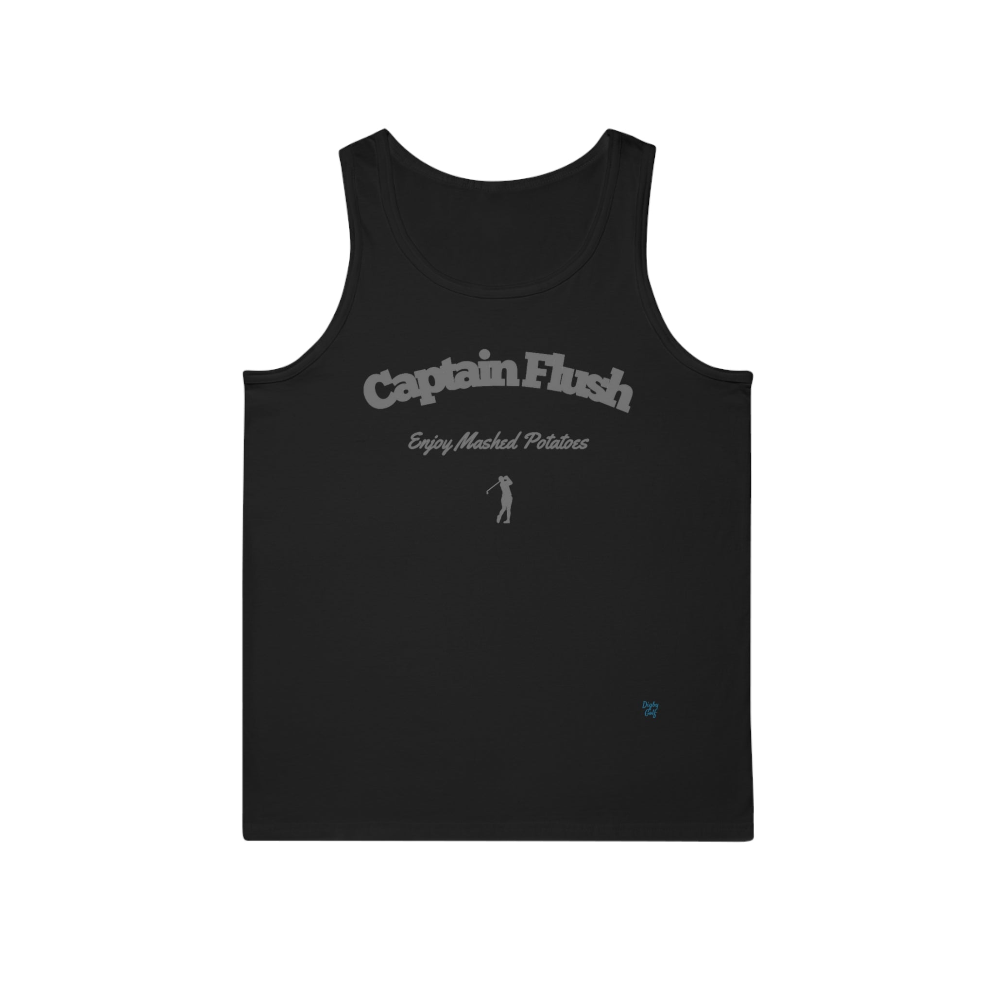 Captain Flush Digby Golf Unisex Softstyle Tank Tops