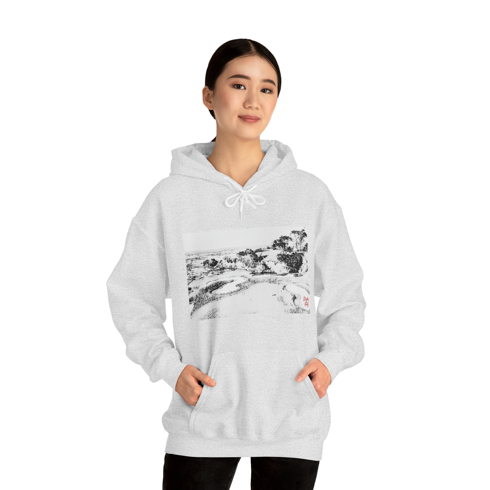 Cypress Point 15 Digby Golf Unisex Heavy Blend™ Hooded Sweatshirt