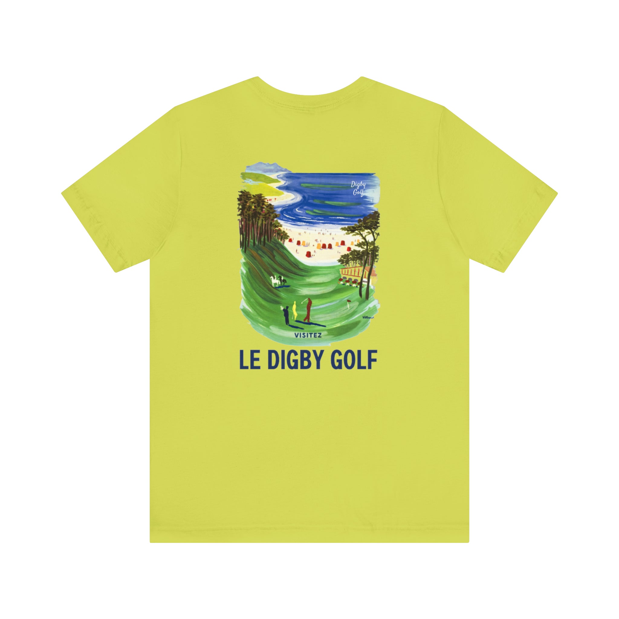 Visitez Le Digby Golf Unisex Jersey Short Sleeve T-Shirts