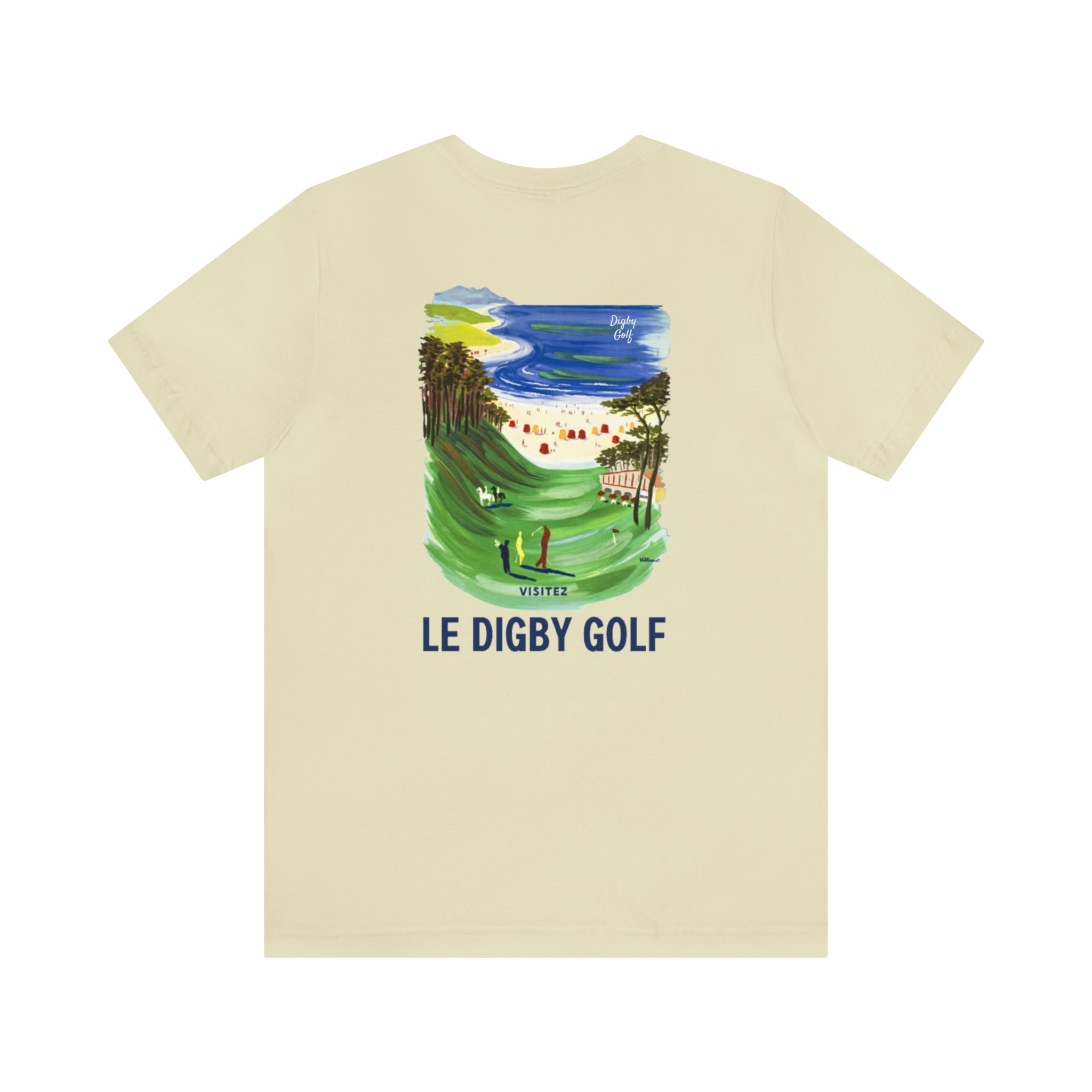 Visitez Le Digby Golf Unisex Jersey Short Sleeve T-Shirts