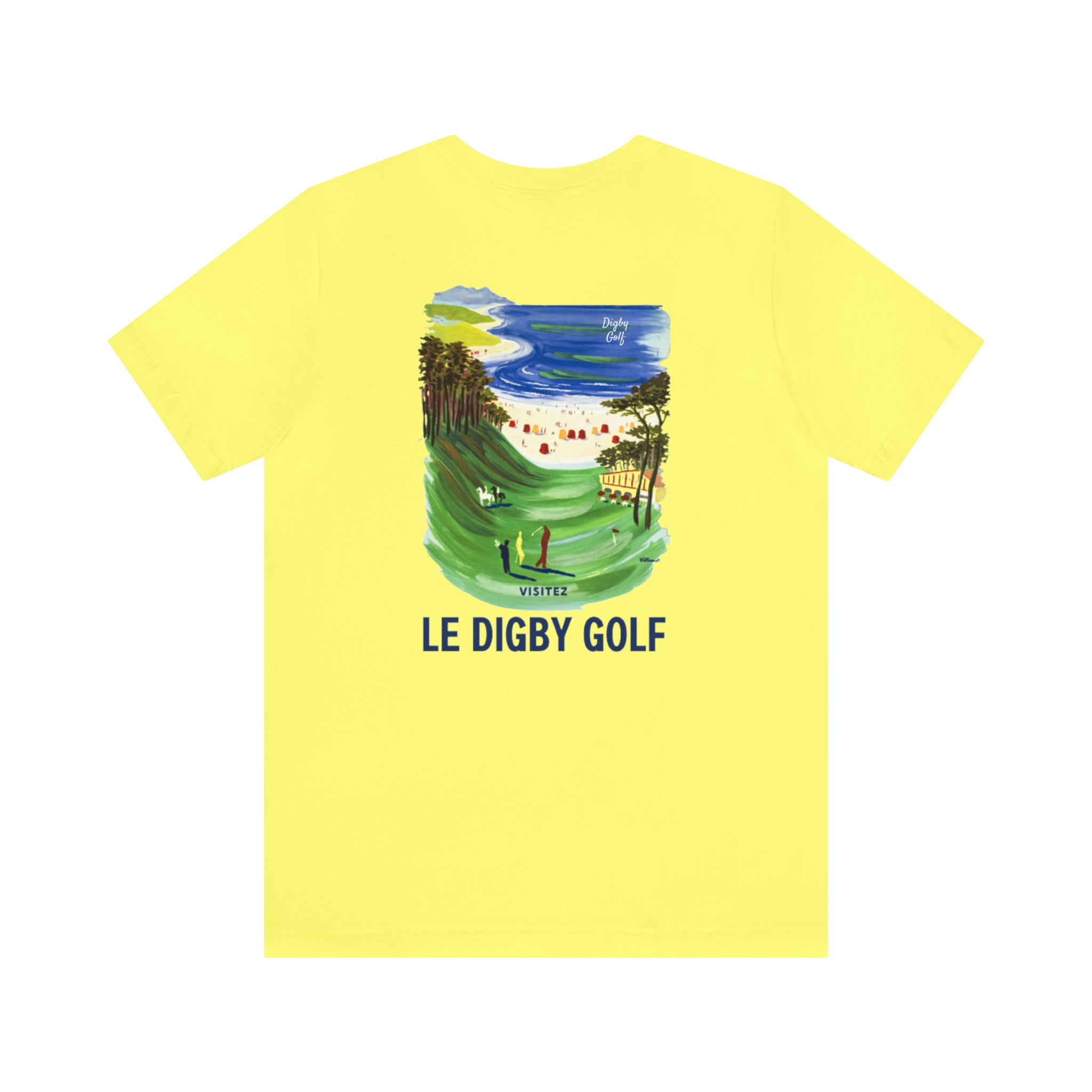 Visitez Le Digby Golf Unisex Jersey Short Sleeve T-Shirts