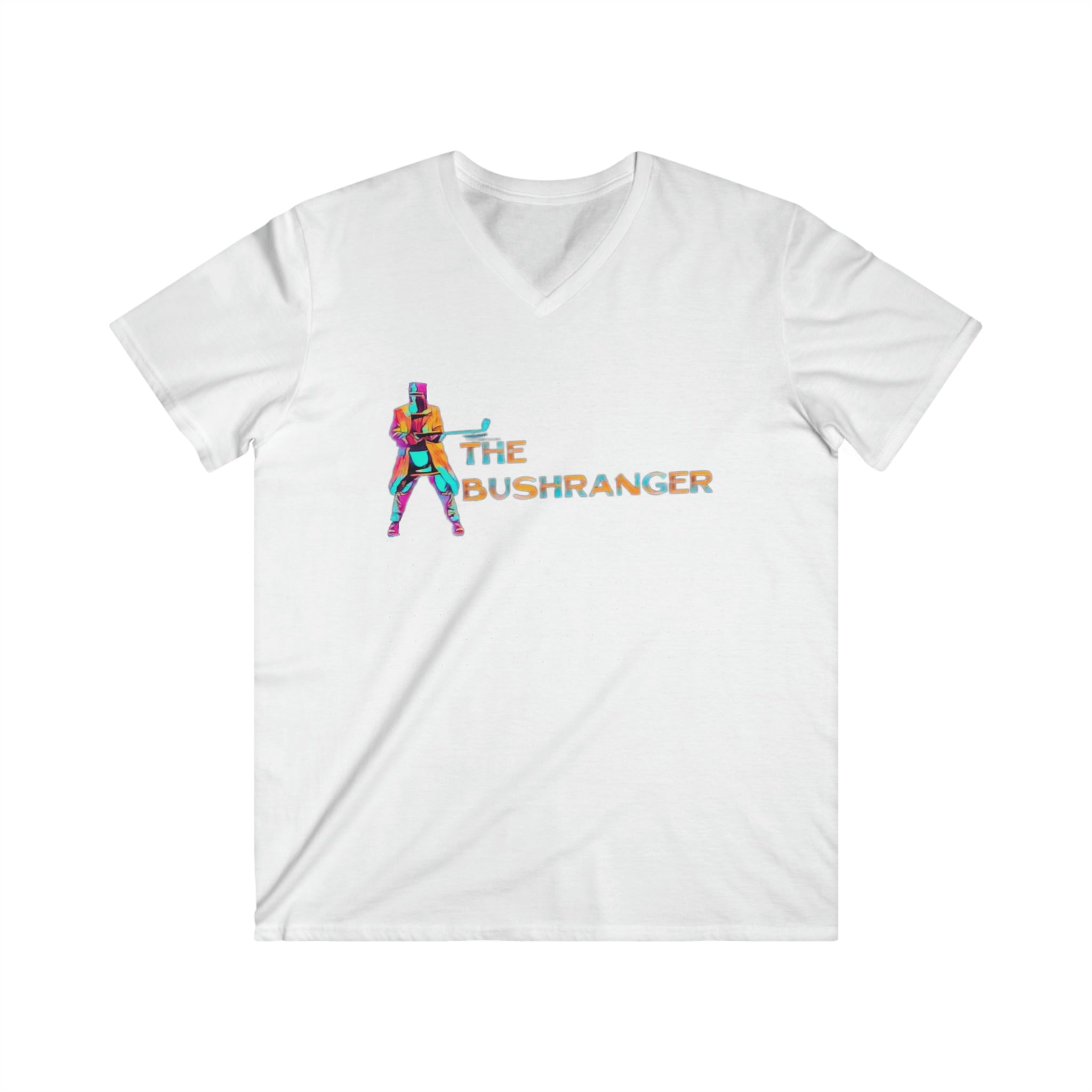 The Bushranger Digby Golf Fitted V-Neck Short Sleeve T-Shirts