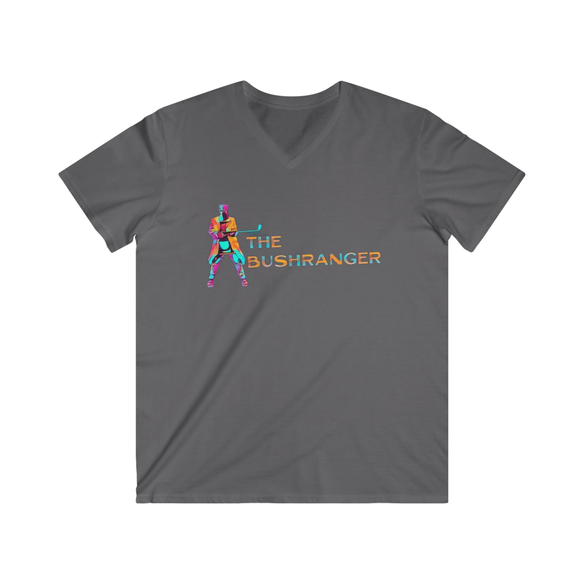The Bushranger Digby Golf Fitted V-Neck Short Sleeve T-Shirts