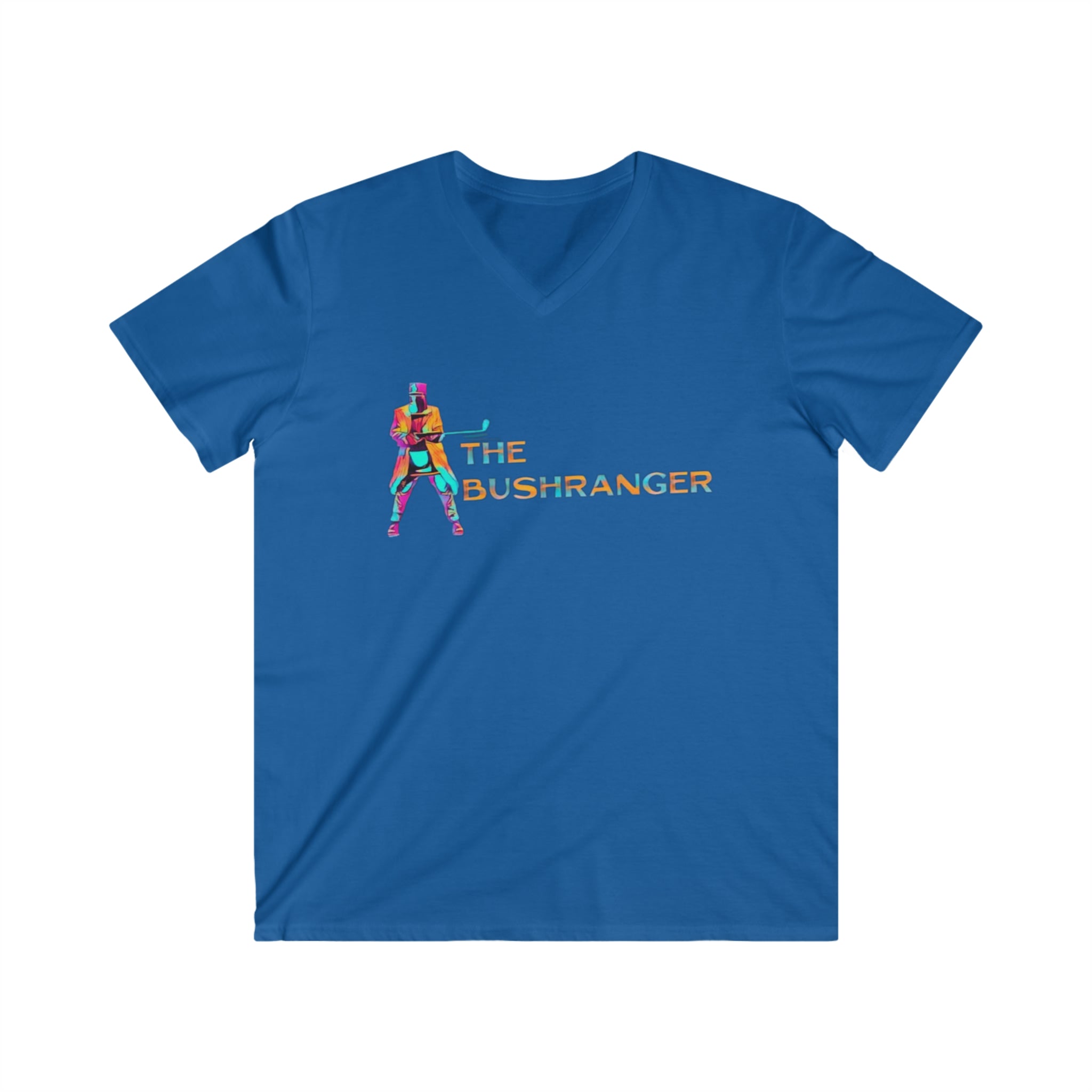 The Bushranger Digby Golf Fitted V-Neck Short Sleeve T-Shirts
