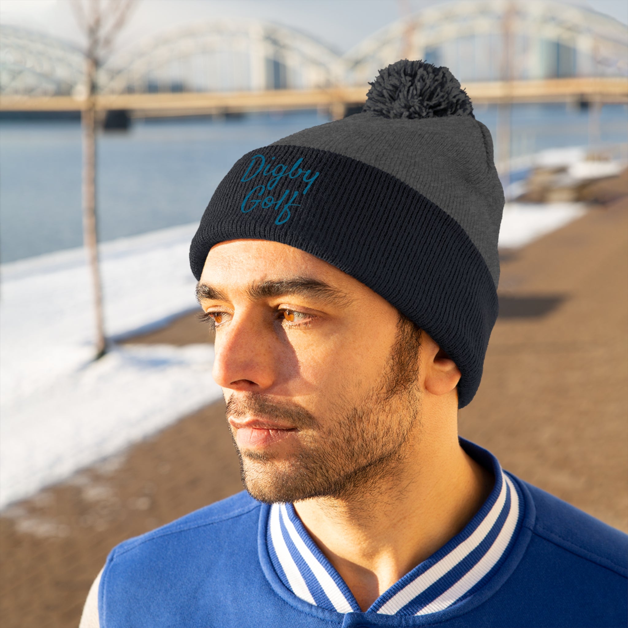 Digby Golf Pom Pom Beanie