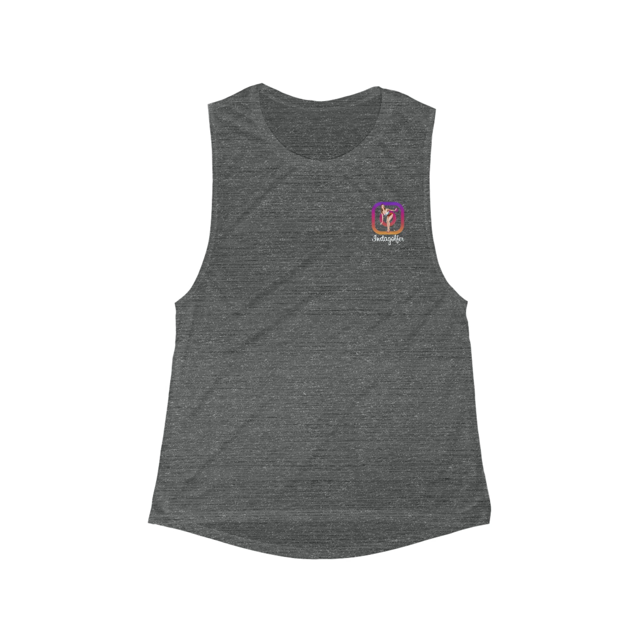 Instagolfer Women's Digby Golf Flowy Scoop Muscle Tanks