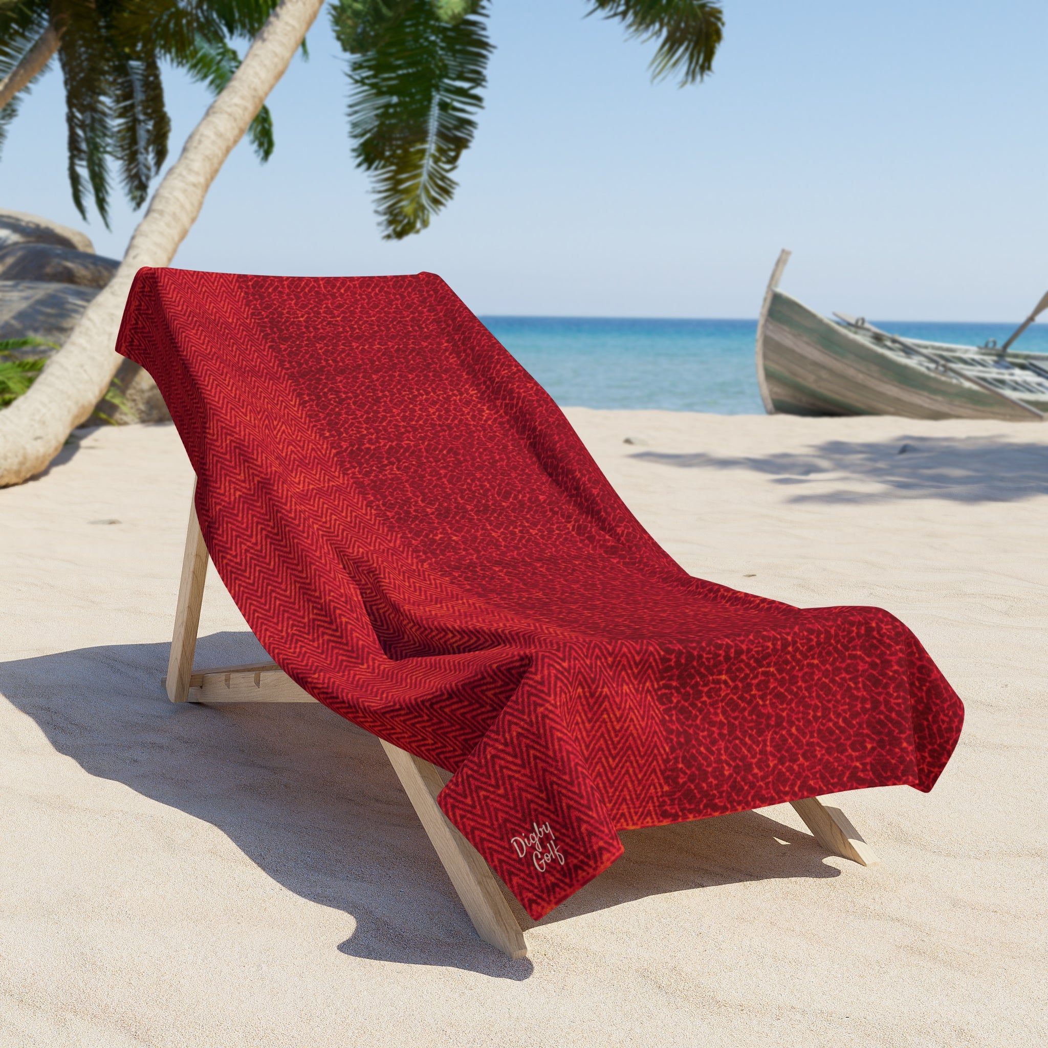 Mena Digby Golf Beach Towel