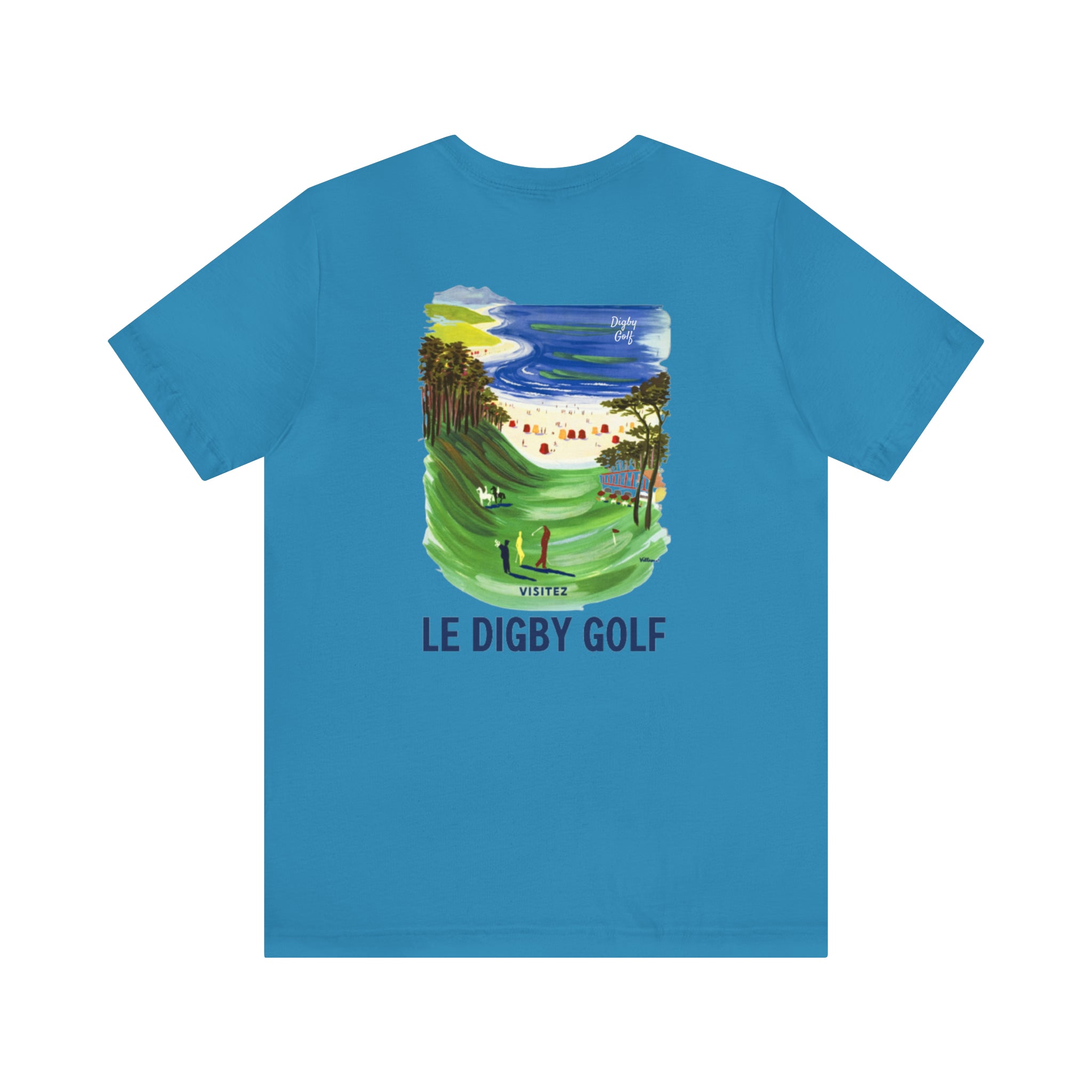 Visitez Le Digby Golf Unisex Jersey Short Sleeve T-Shirts