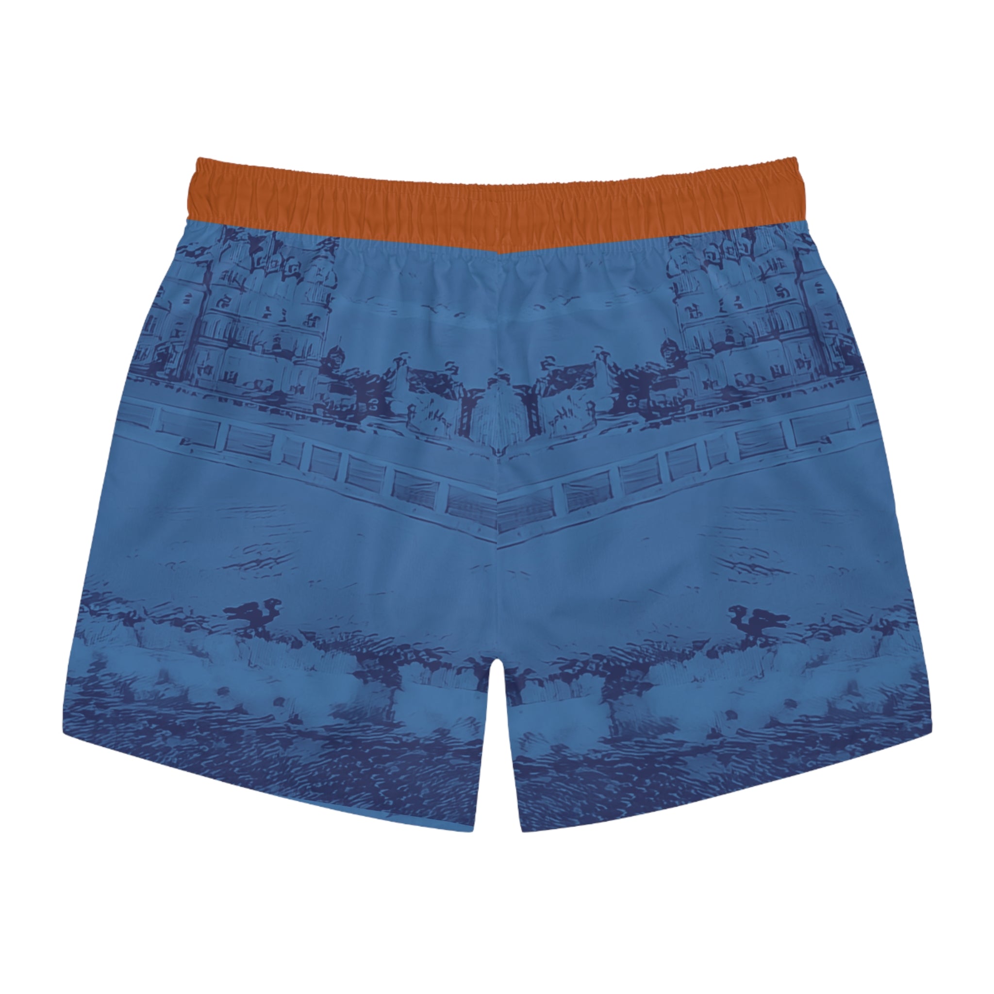 St Andrews Aquamarine Digby Golf Swim Trunks