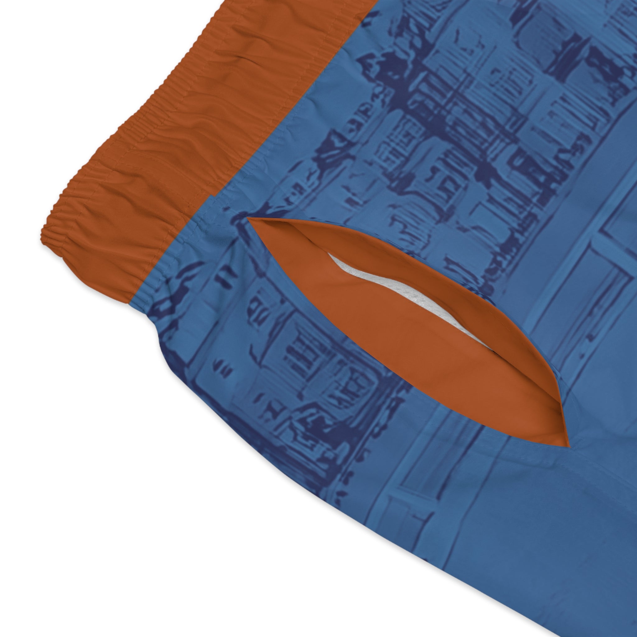St Andrews Aquamarine Digby Golf Swim Trunks