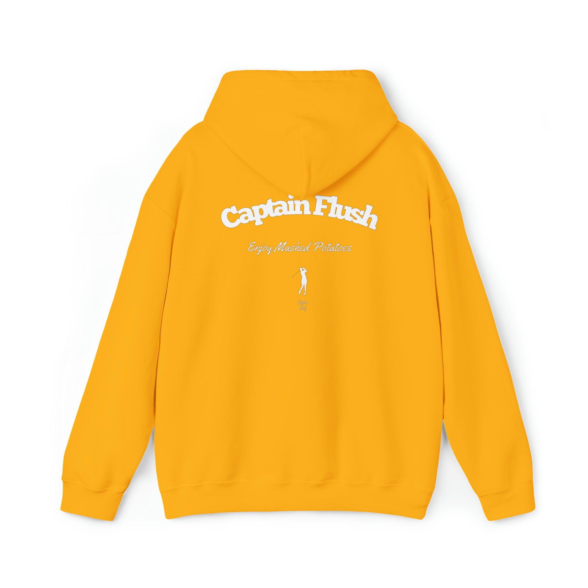 Captain Flush Enjoy Mashed Potatoes Digby Golf Unisex Heavy Blend Hooded Sweatshirts