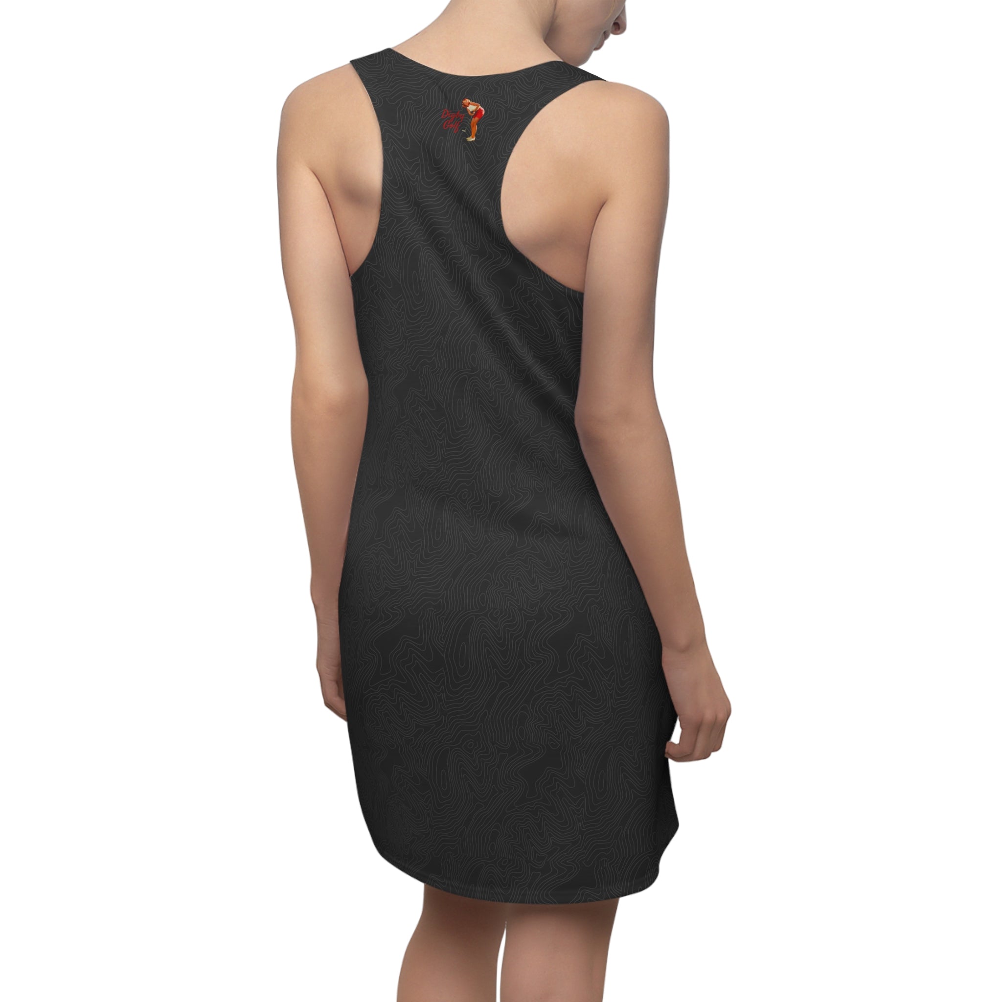 Just A Girl That Loves Golf Women's Digby Golf Cut & Sew Racerback Dress