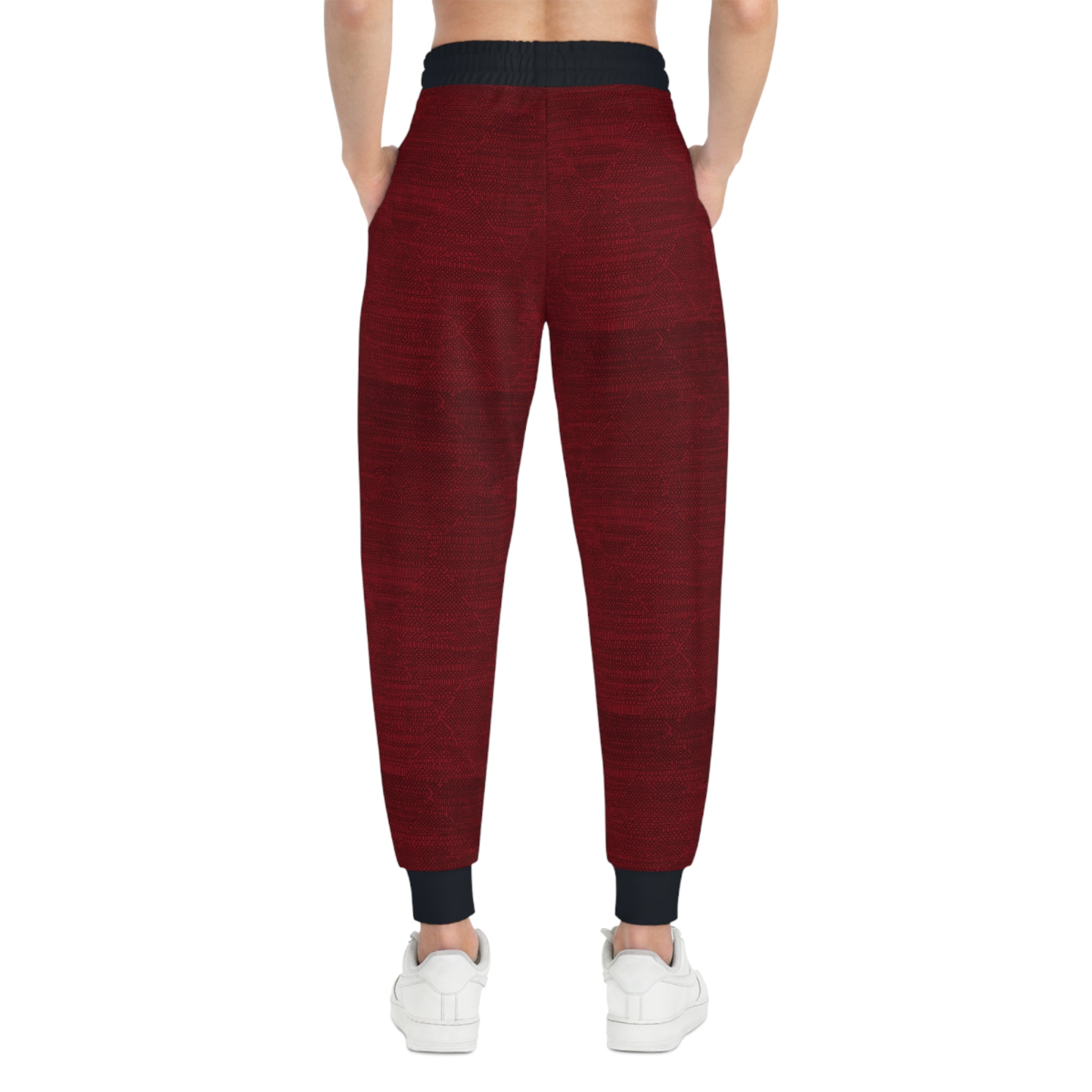 Chainmail Rouge Athletic Joggers