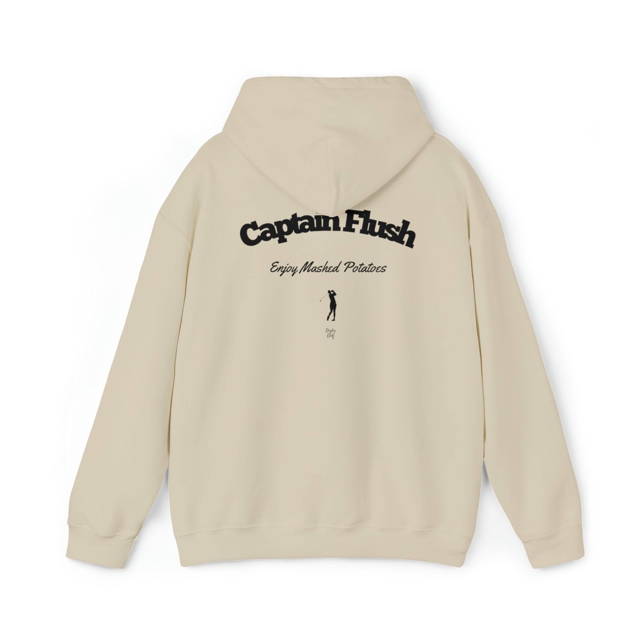 Captain Flush Enjoy Mashed Potatoes Digby Golf Unisex Heavy Blend Hooded Sweatshirts