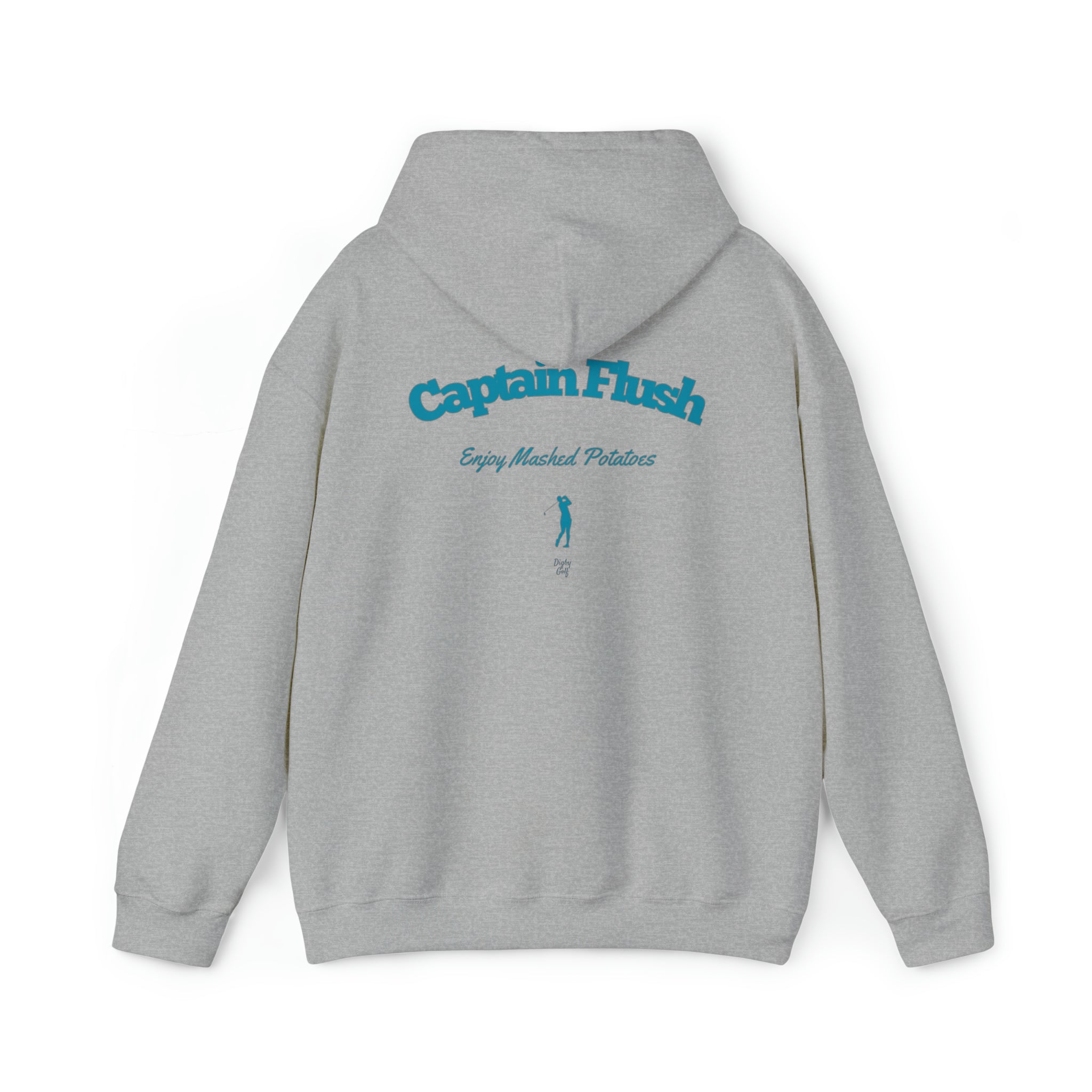 Captain Flush Enjoy Mashed Potatoes Digby Golf Unisex Heavy Blend Hooded Sweatshirts