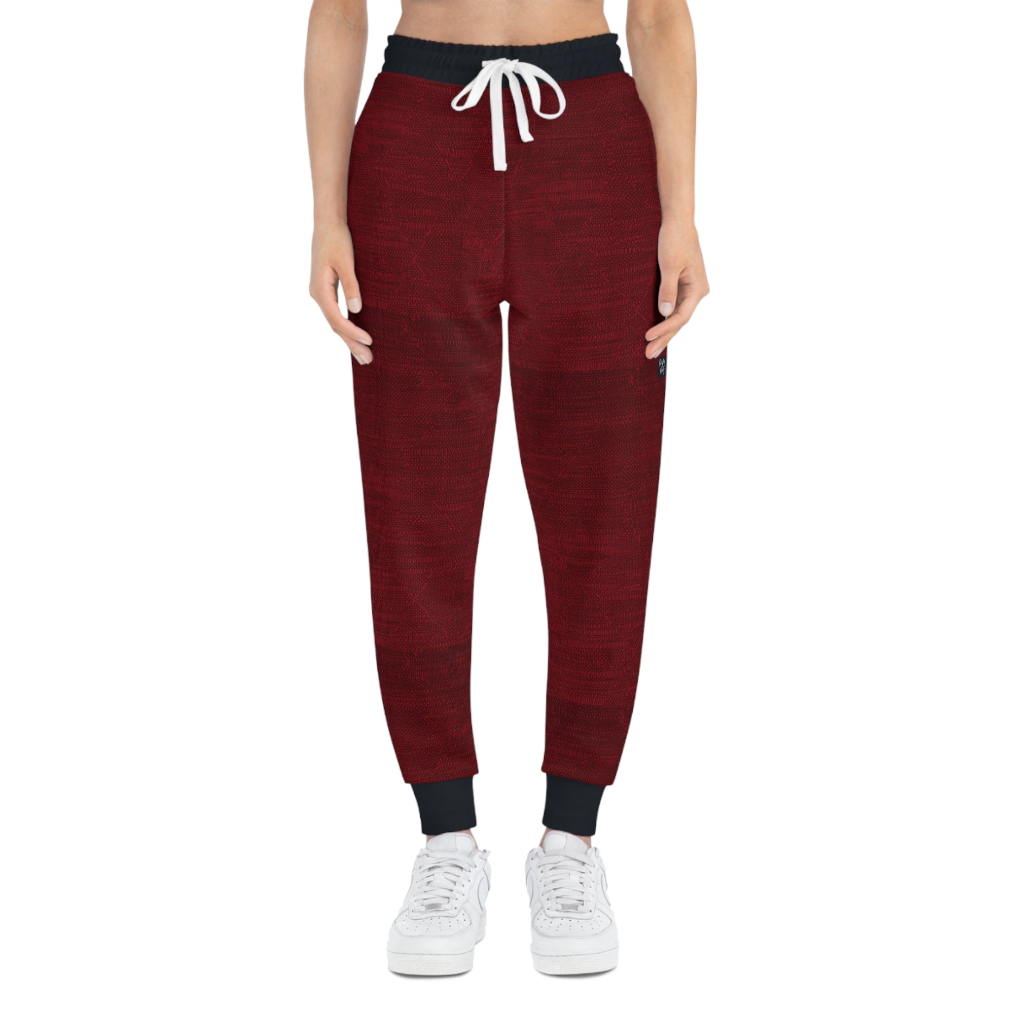 Chainmail Rouge Athletic Joggers