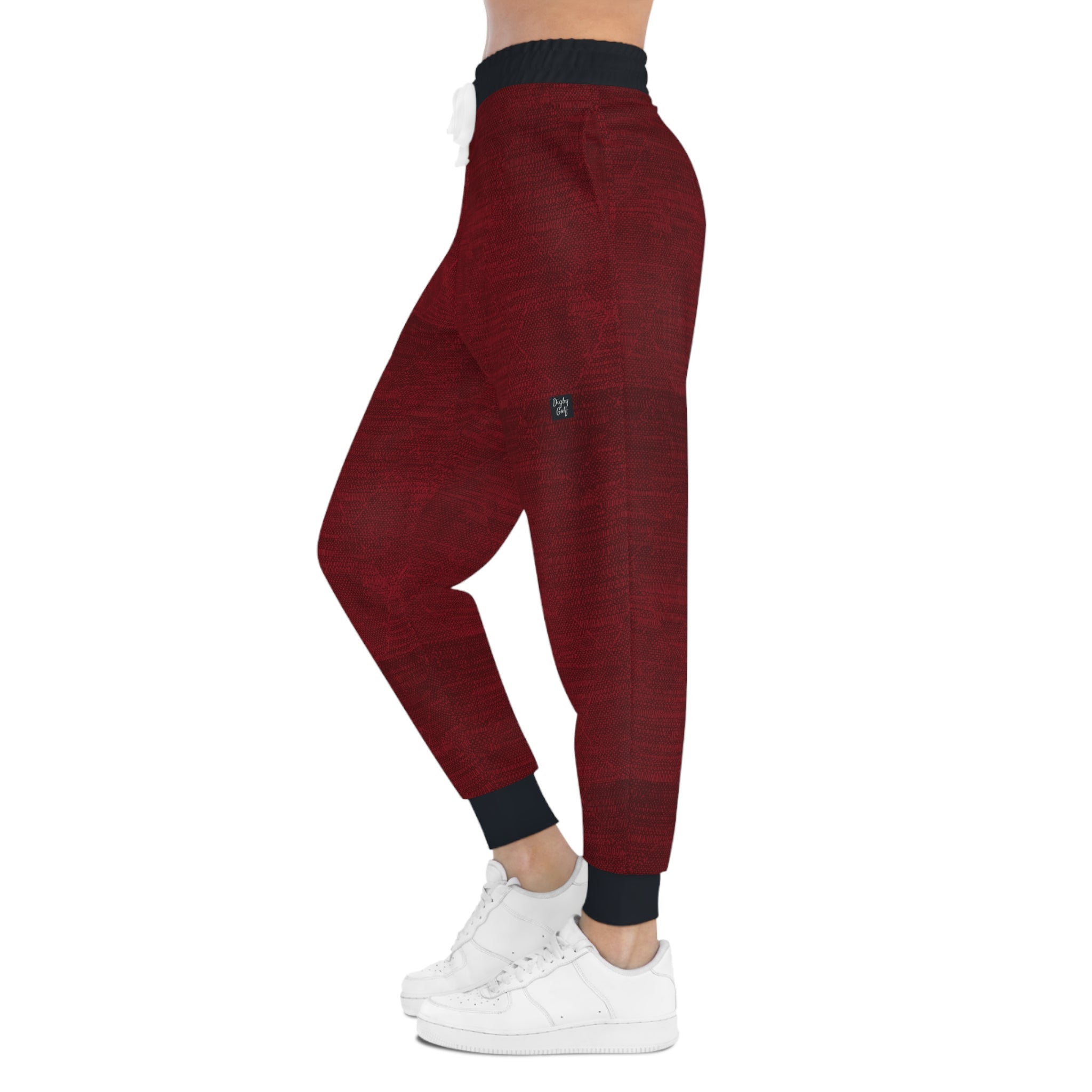 Chainmail Rouge Athletic Joggers