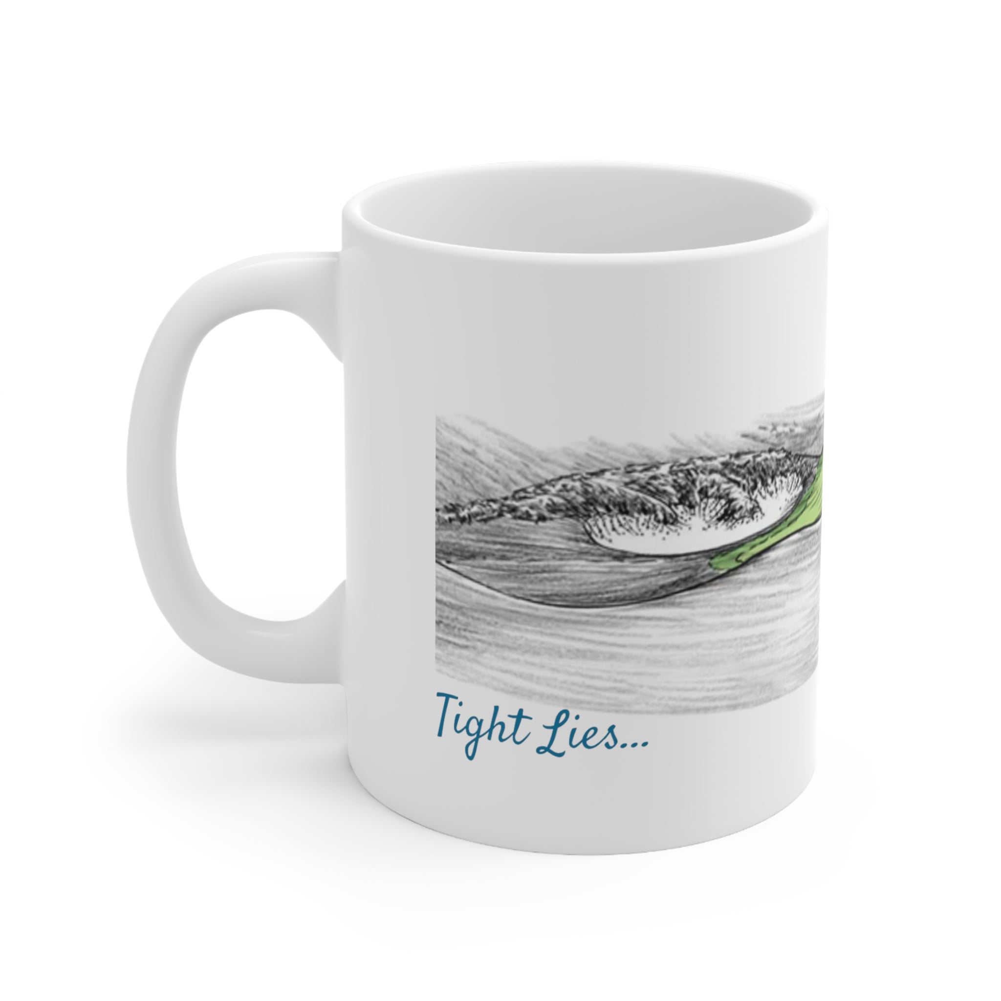 Tight Lies Digby Golf Ceramic Mug 11oz