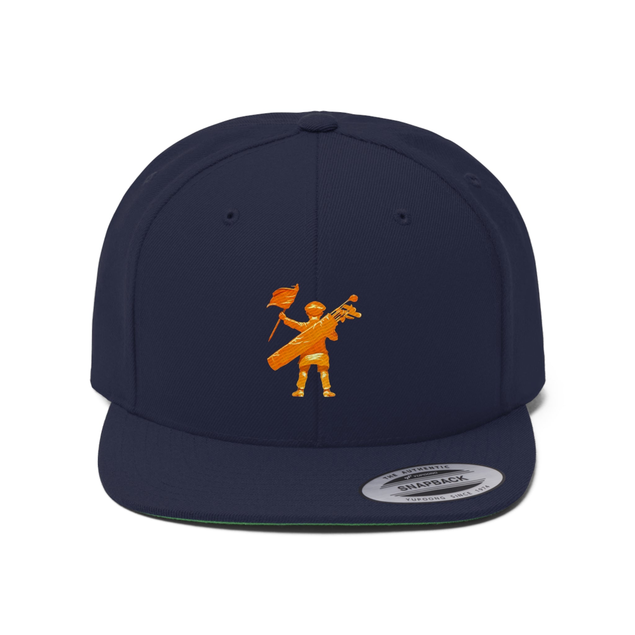 Digby Golf Unisex Tangerine Dude Embroidered Flat Bill Hat