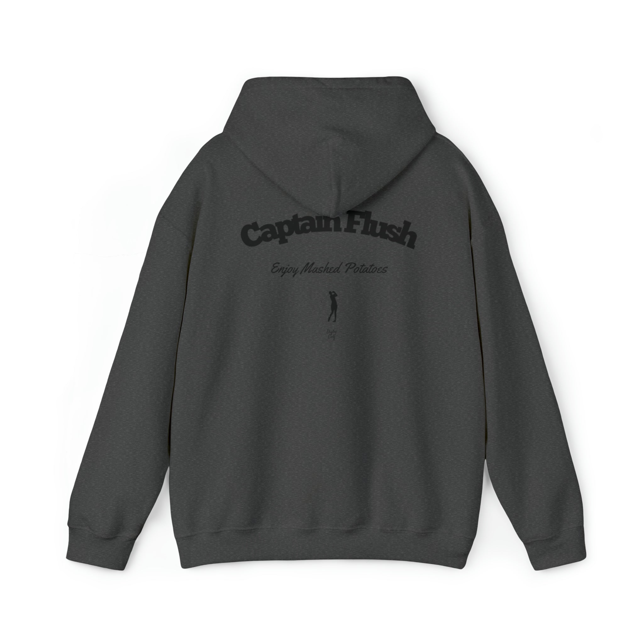 Captain Flush Enjoy Mashed Potatoes Digby Golf Unisex Heavy Blend Hooded Sweatshirts