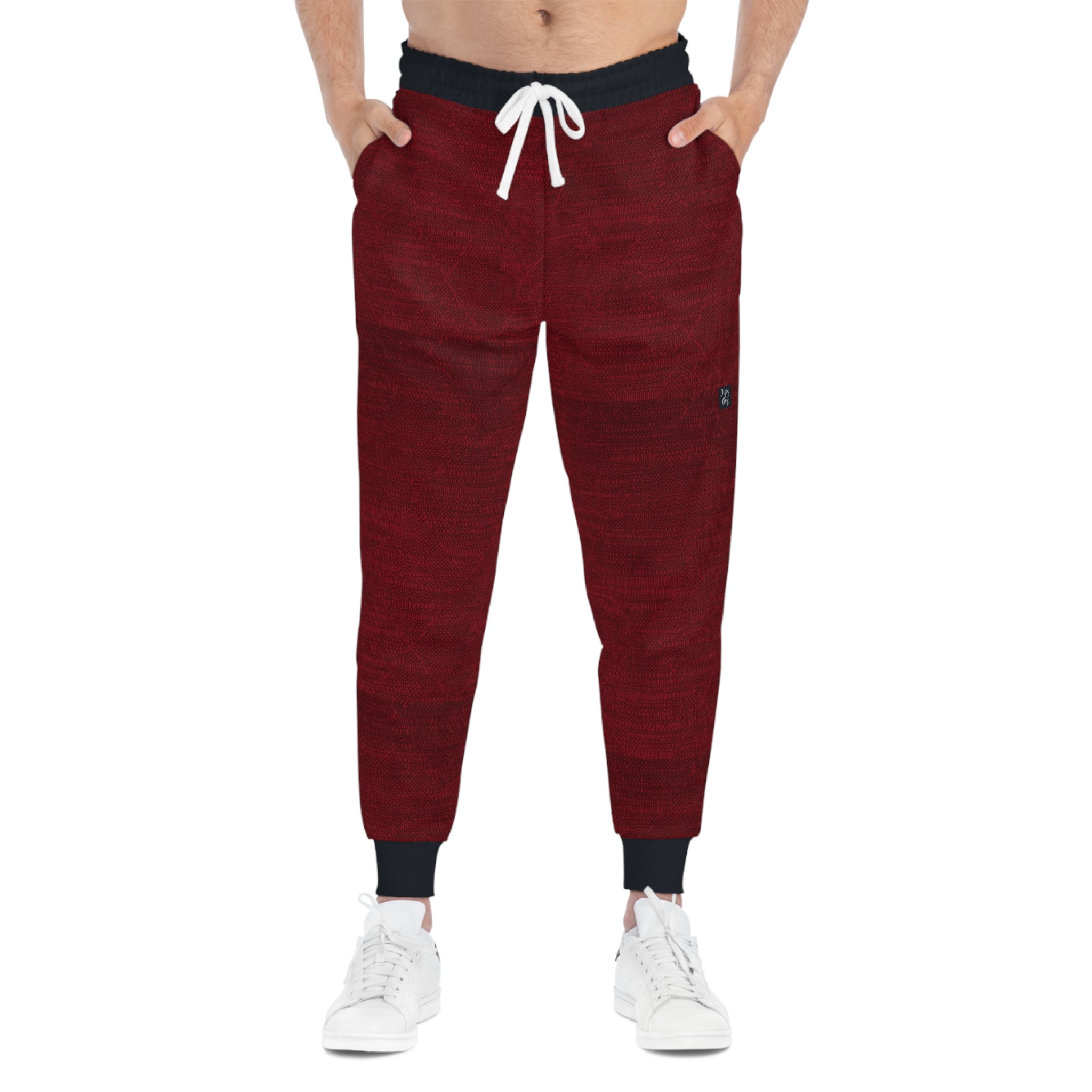 Chainmail Rouge Athletic Joggers