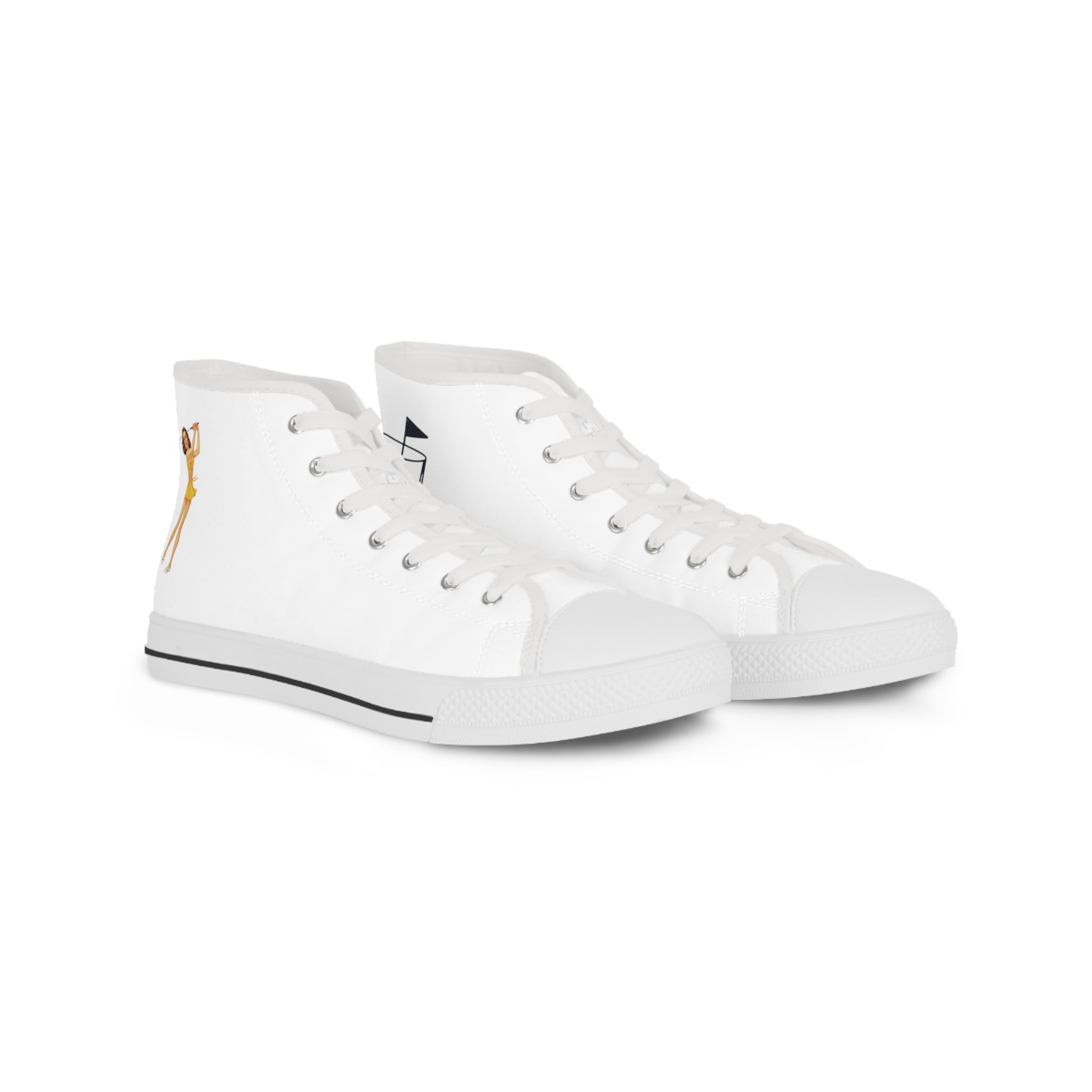 Pin Up Golf Men's Digby Golf  High Top Sneakers