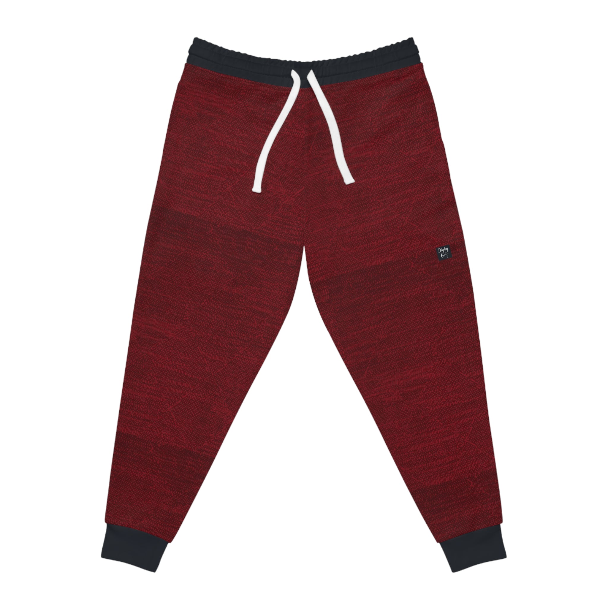 Chainmail Rouge Athletic Joggers