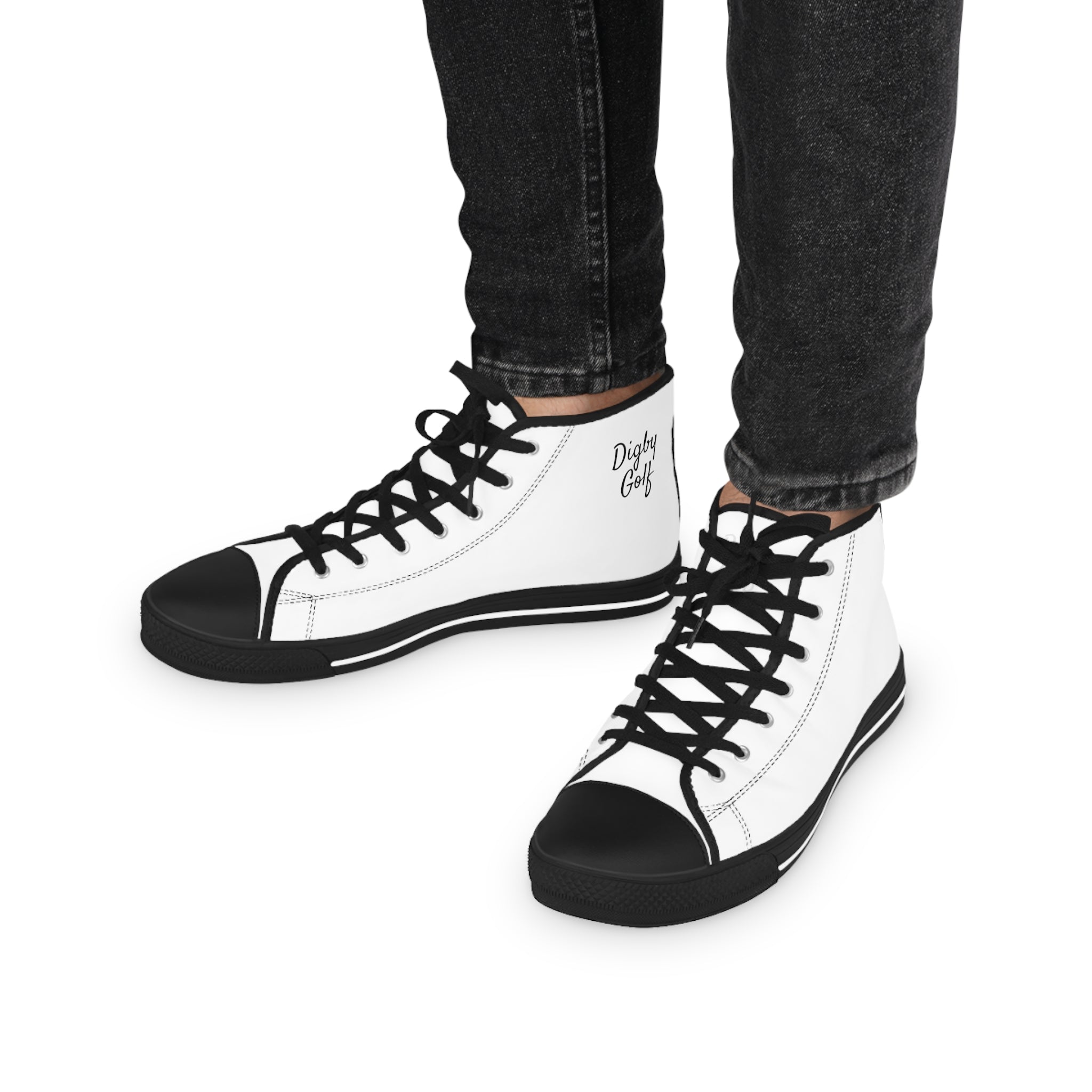 Pin Up Golf Men's Digby Golf  High Top Sneakers